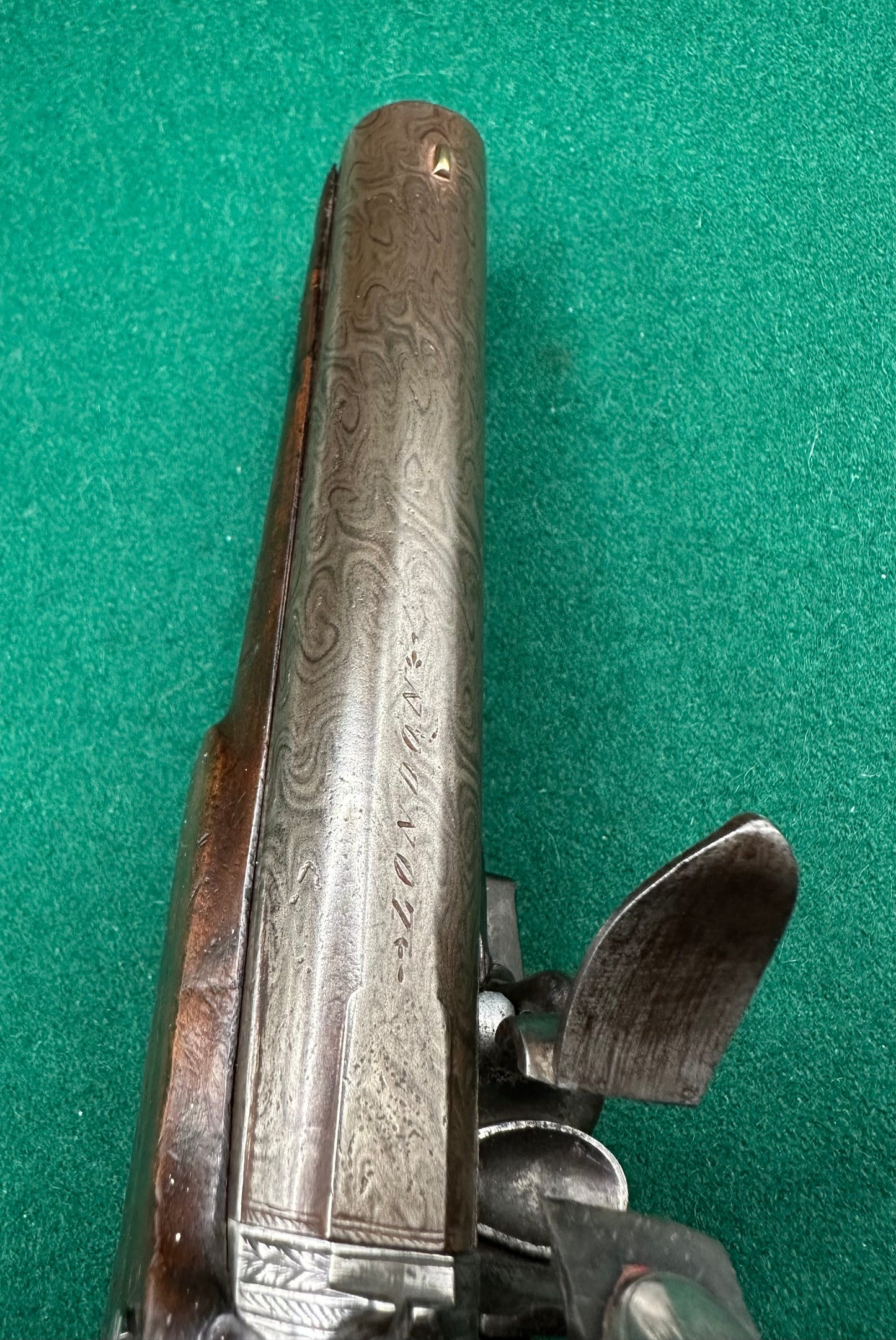 Handsome Flintlock Overcoat/Travelling Pistol By Smith