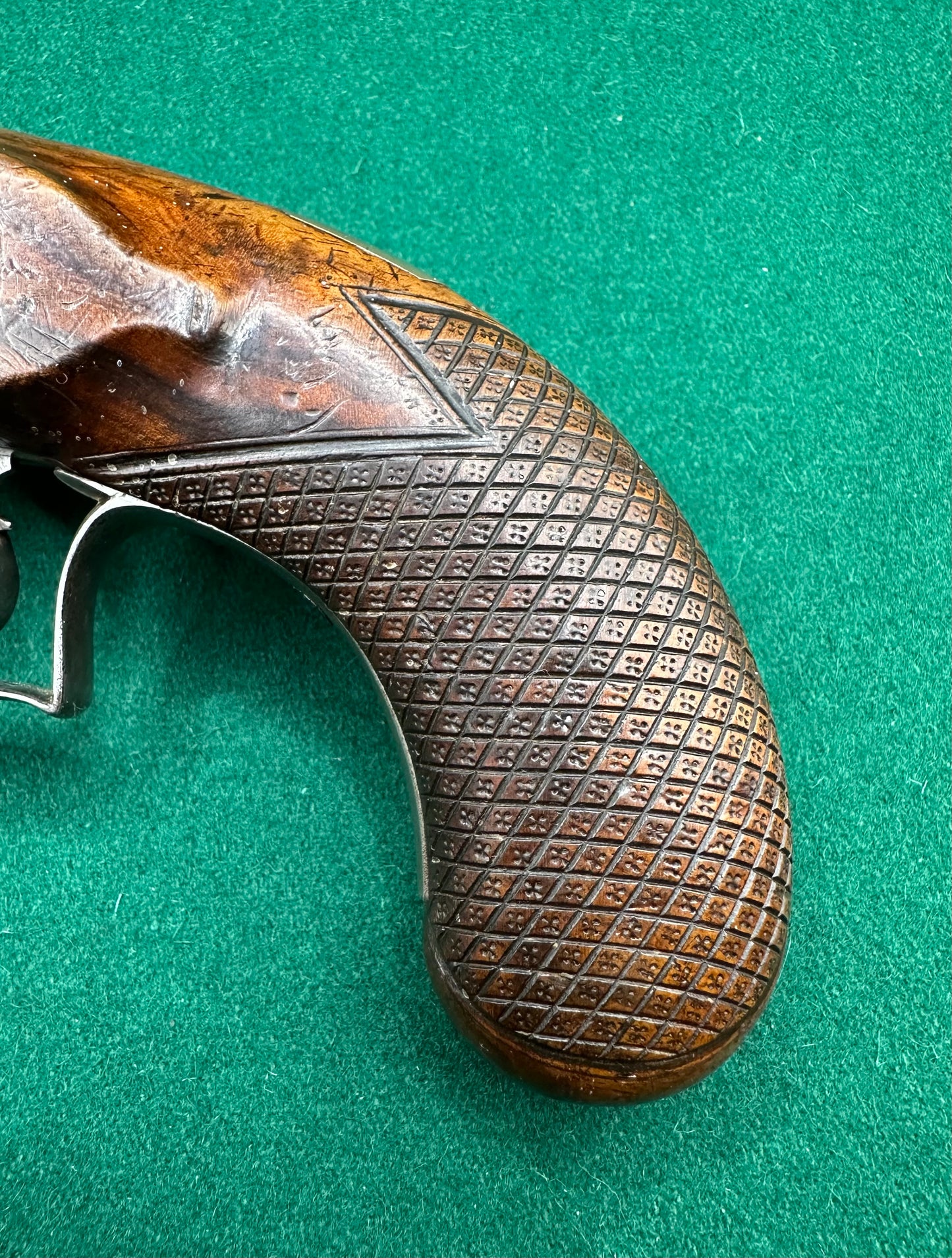 Handsome Flintlock Overcoat/Travelling Pistol By Smith