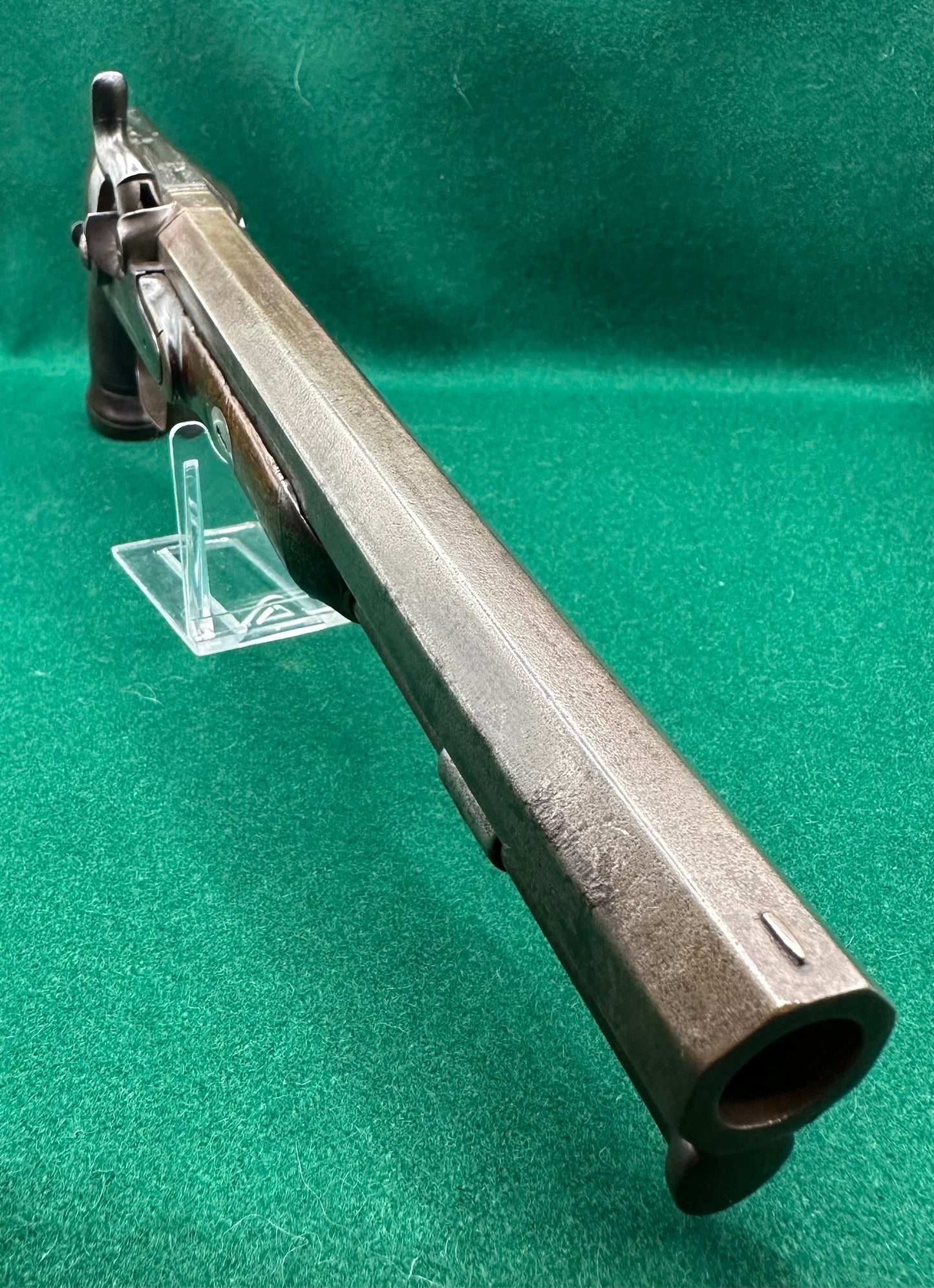 Saw Handled Duelling Pistol By Tatham & Egg
