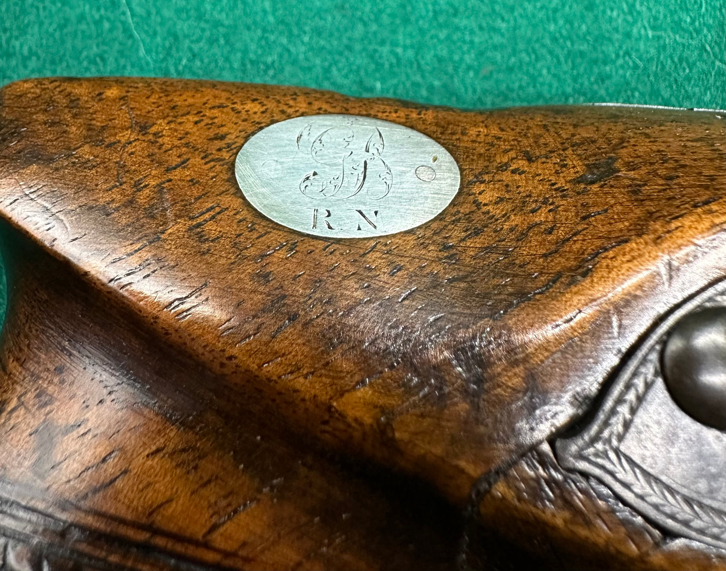 Saw Handled Duelling Pistol By Tatham & Egg