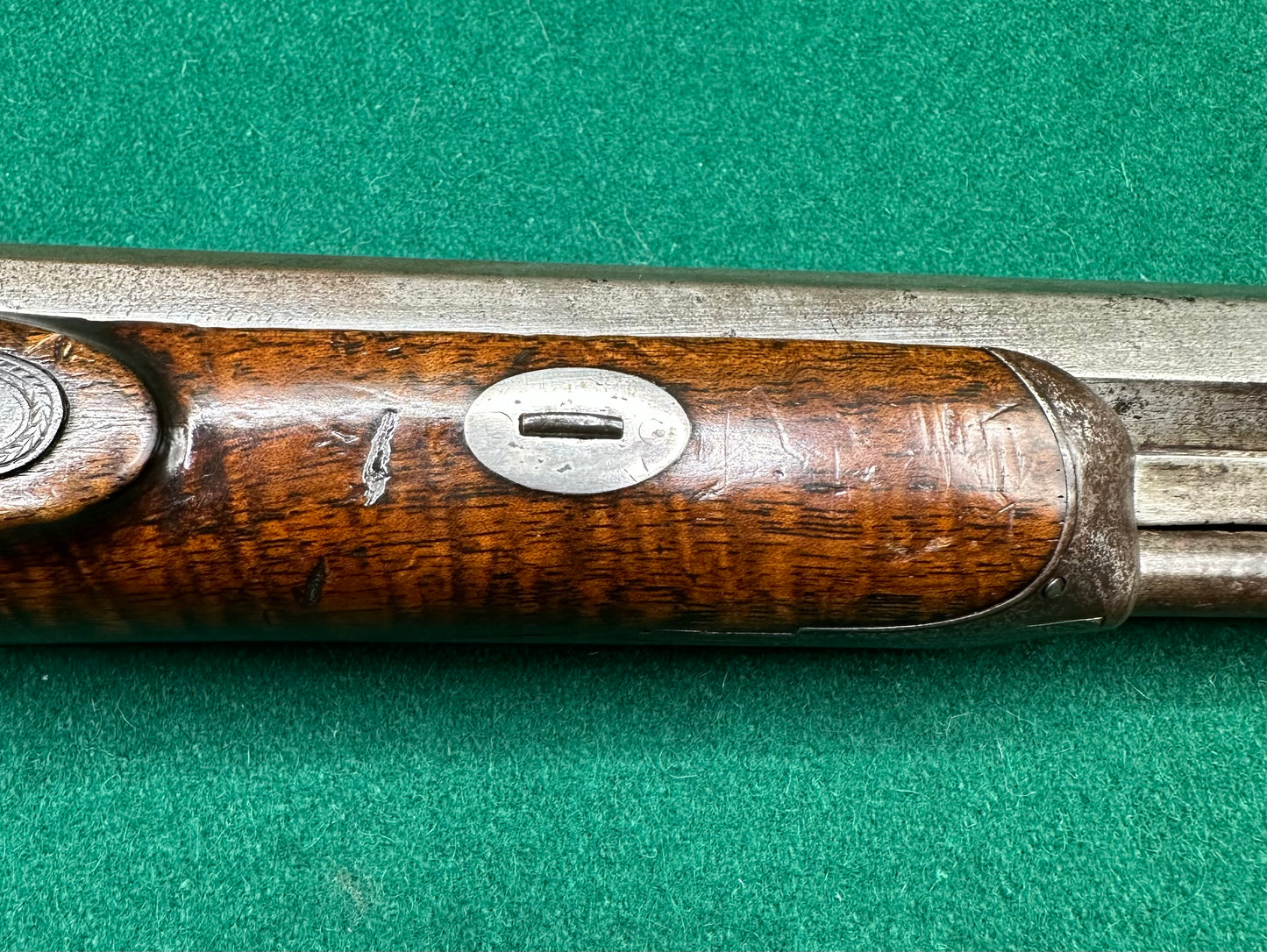 Saw Handled Duelling Pistol By Tatham & Egg