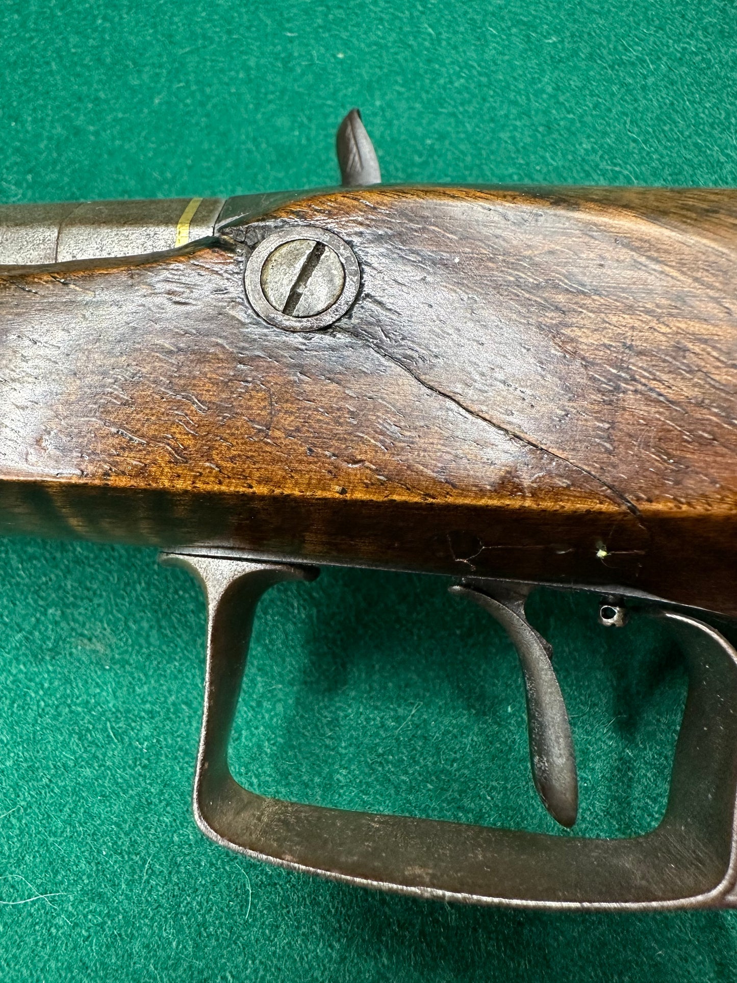Saw Handled Duelling Pistol By Tatham & Egg