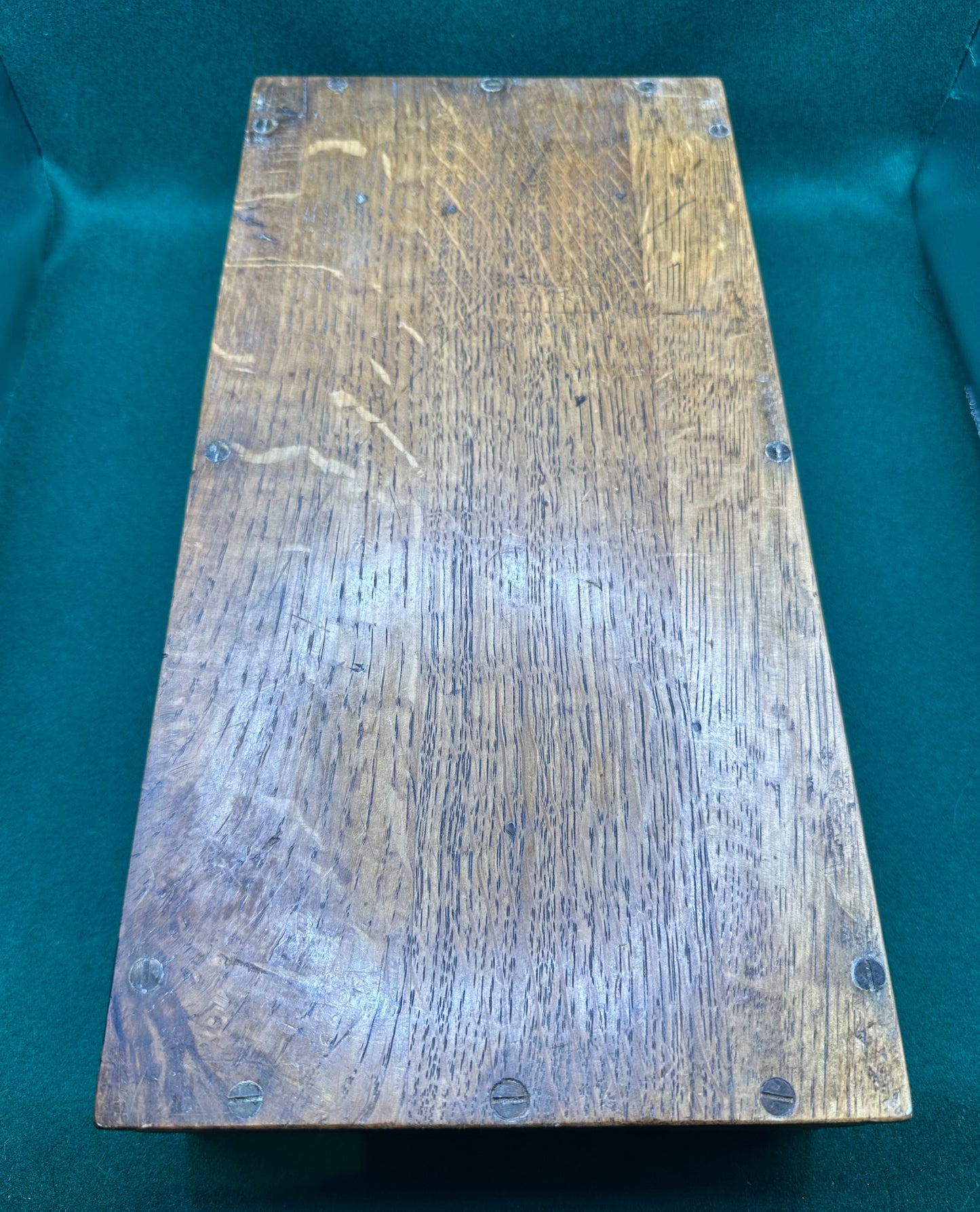 A large Oak Cased Percussion Cap Transitional Revolver