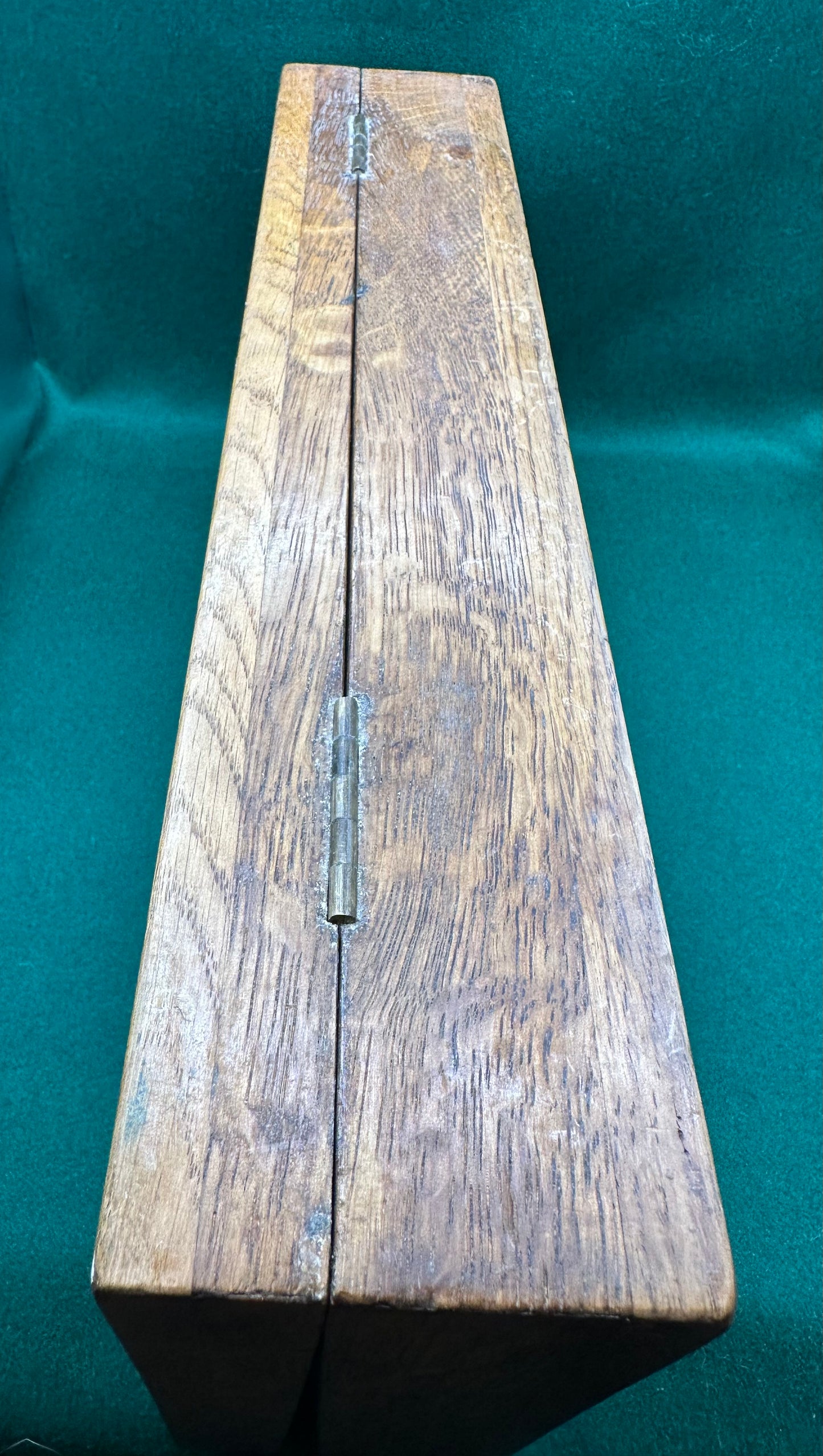 A large Oak Cased Percussion Cap Transitional Revolver