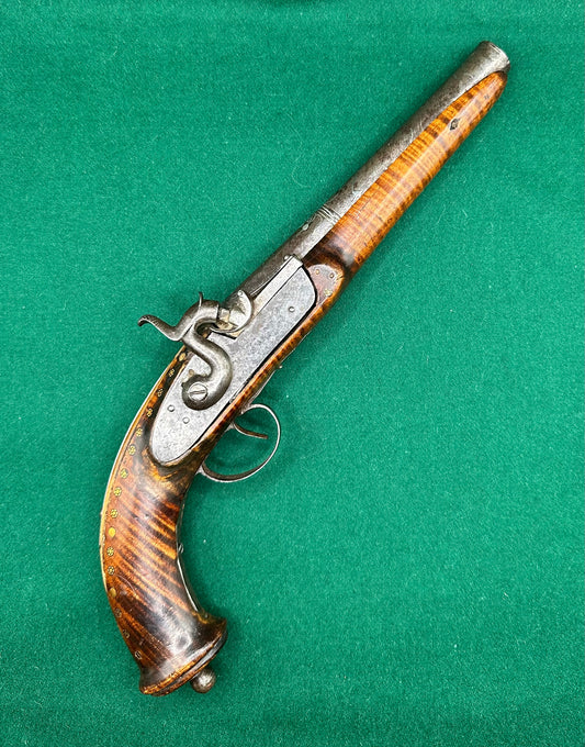 Attractive Indian Percussion Cap Holster Pistol