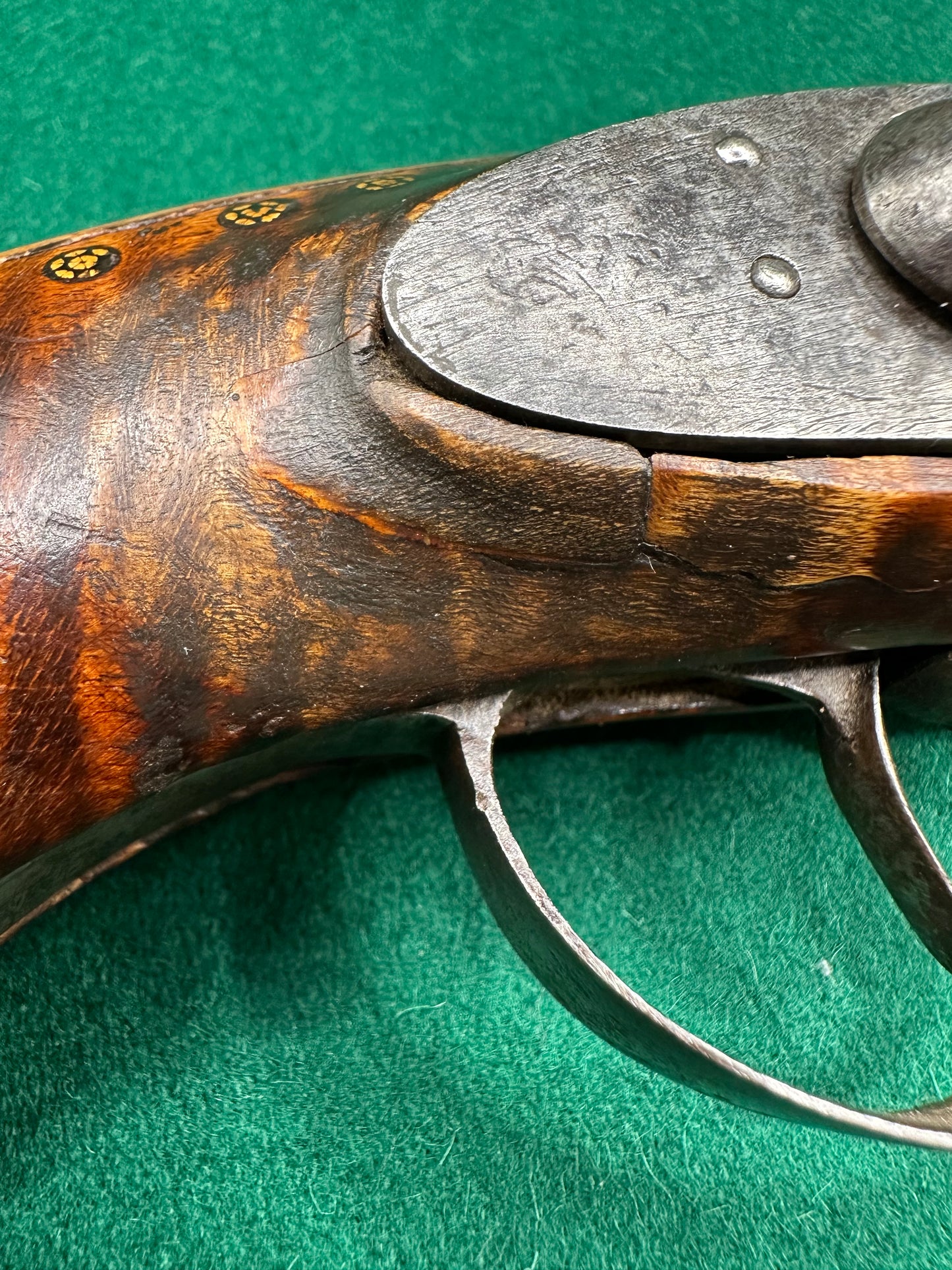 Attractive Indian Percussion Cap Holster Pistol