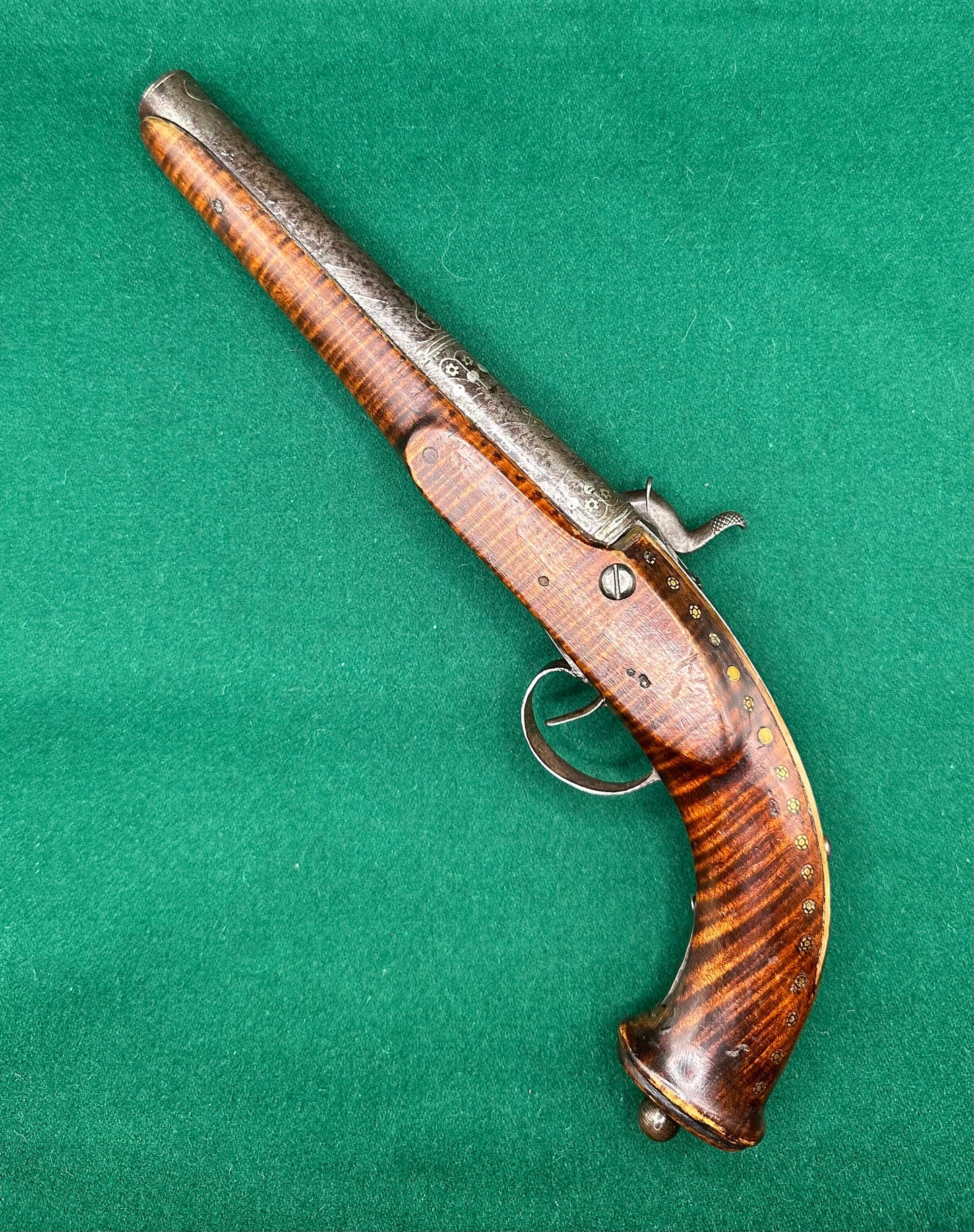 Attractive Indian Percussion Cap Holster Pistol