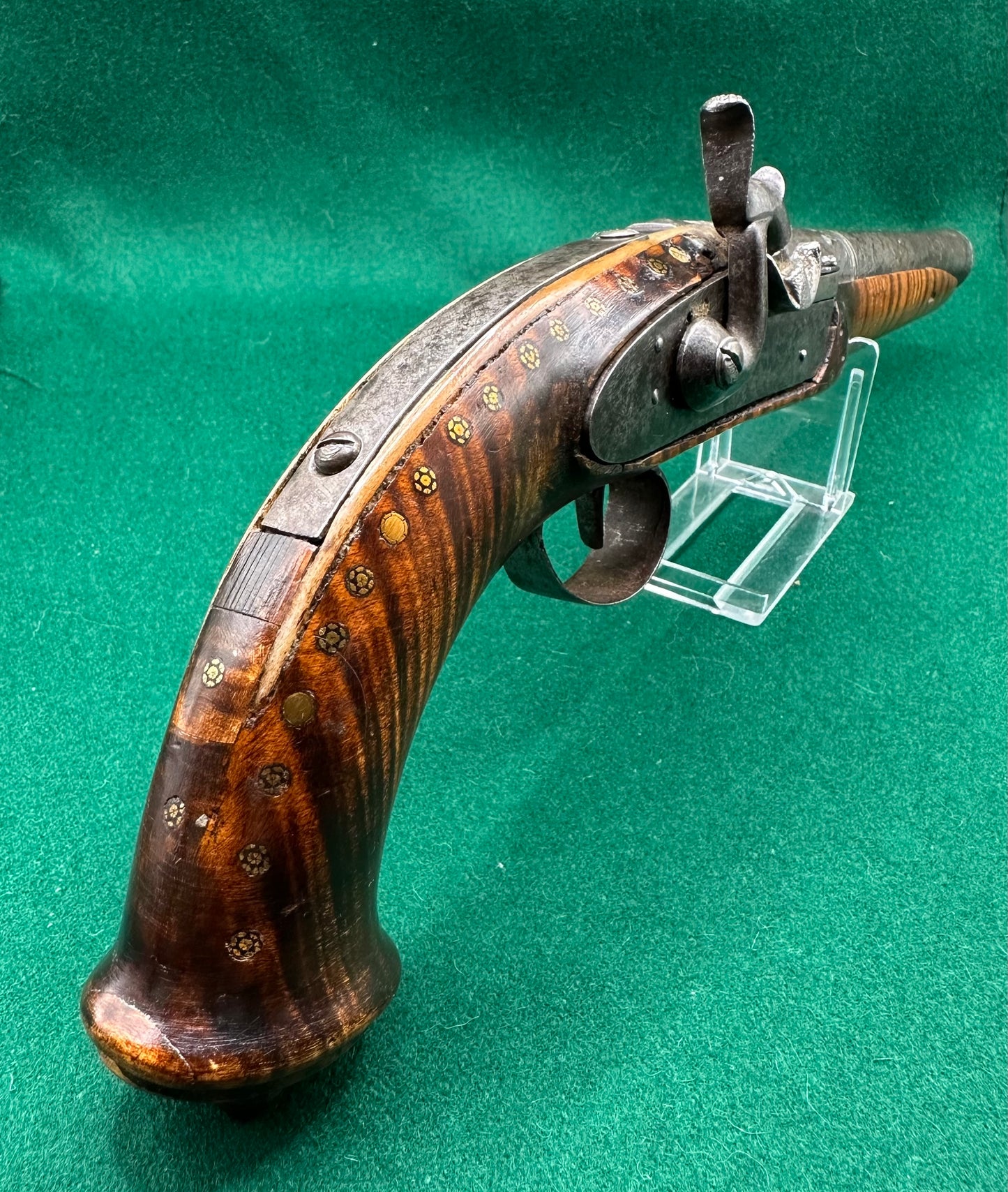 Attractive Indian Percussion Cap Holster Pistol