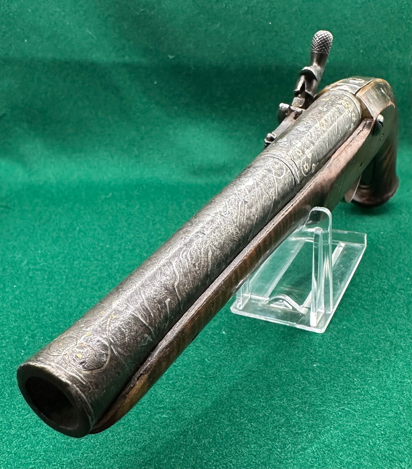 Attractive Indian Percussion Cap Holster Pistol