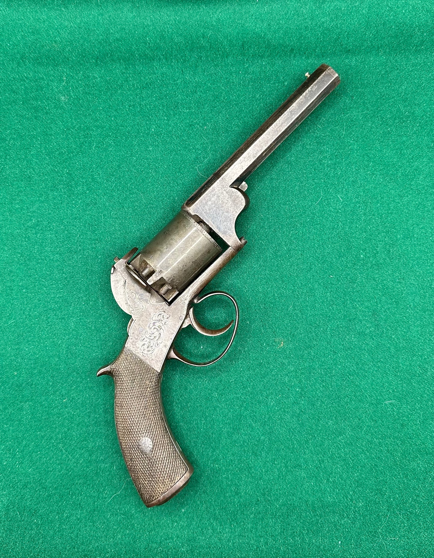 Large Webley Bentley Percussion Cap Revovler