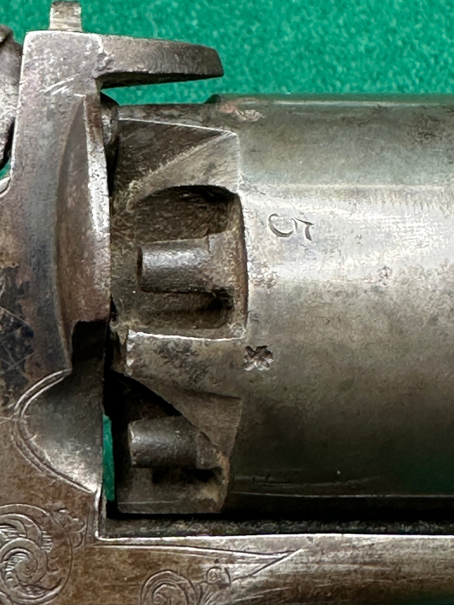 Large Webley Bentley Percussion Cap Revovler