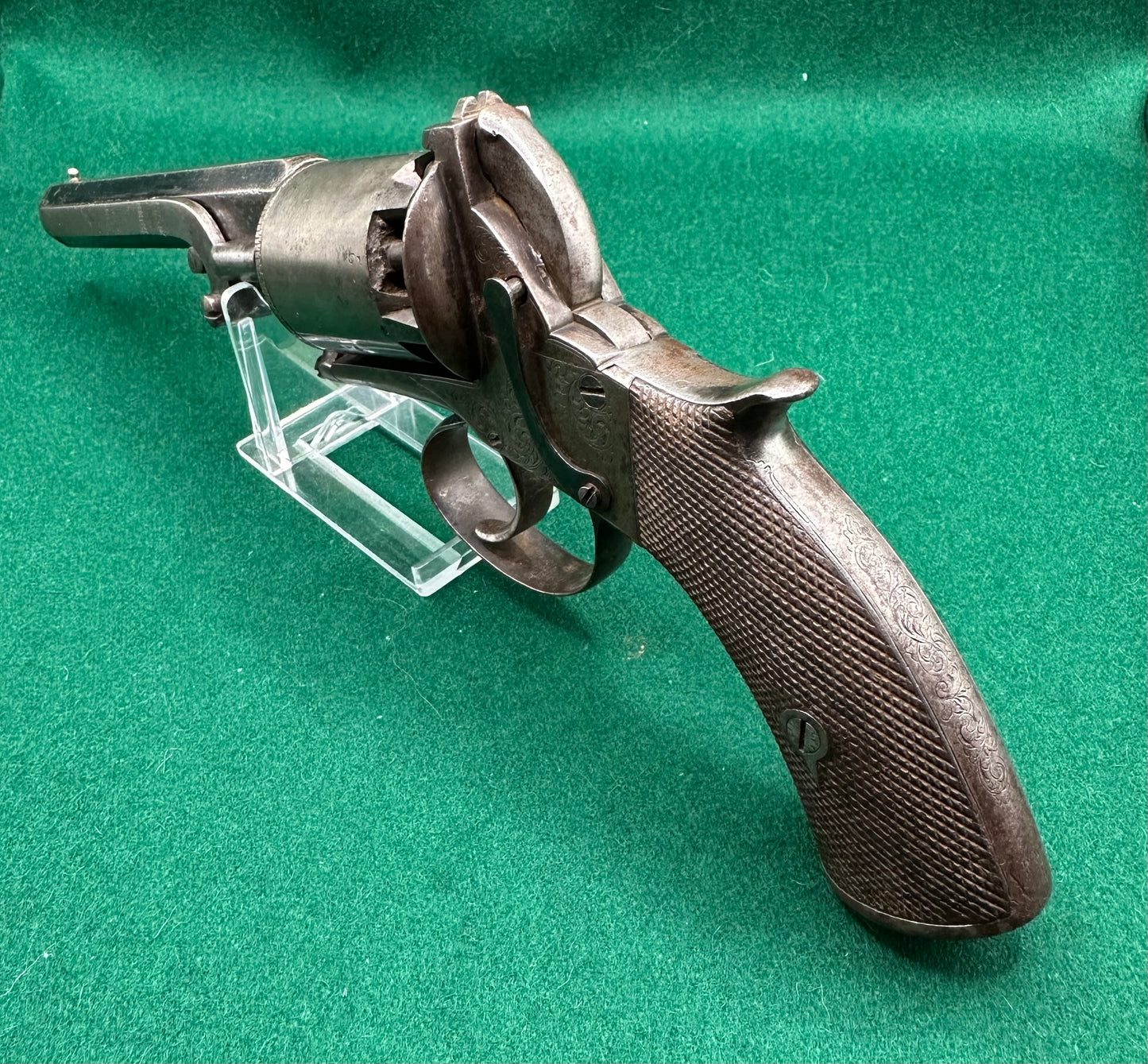 Large Webley Bentley Percussion Cap Revovler