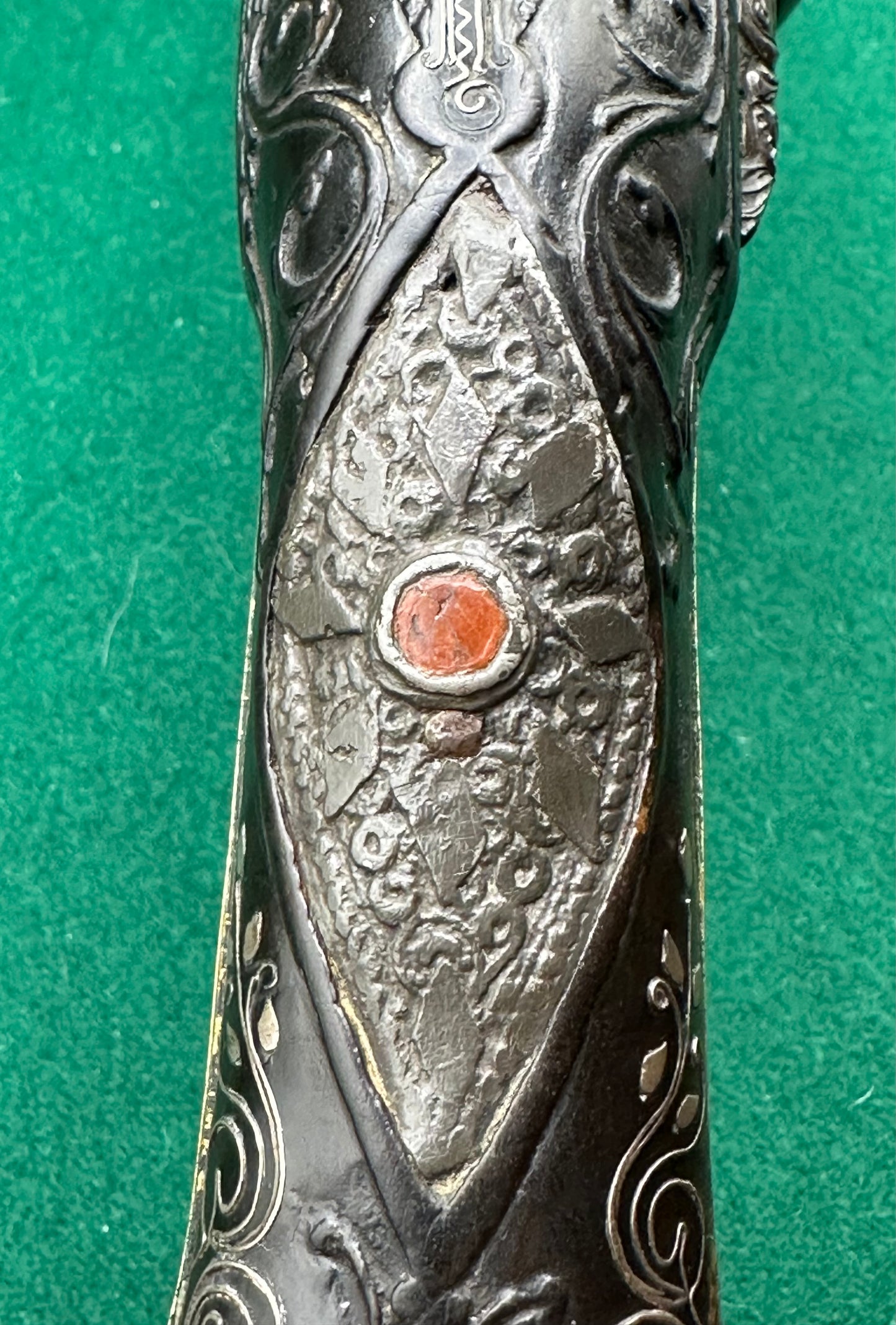 A Stunning Highly Decorated Long Barrelled Ottoman Flintlock Pistol