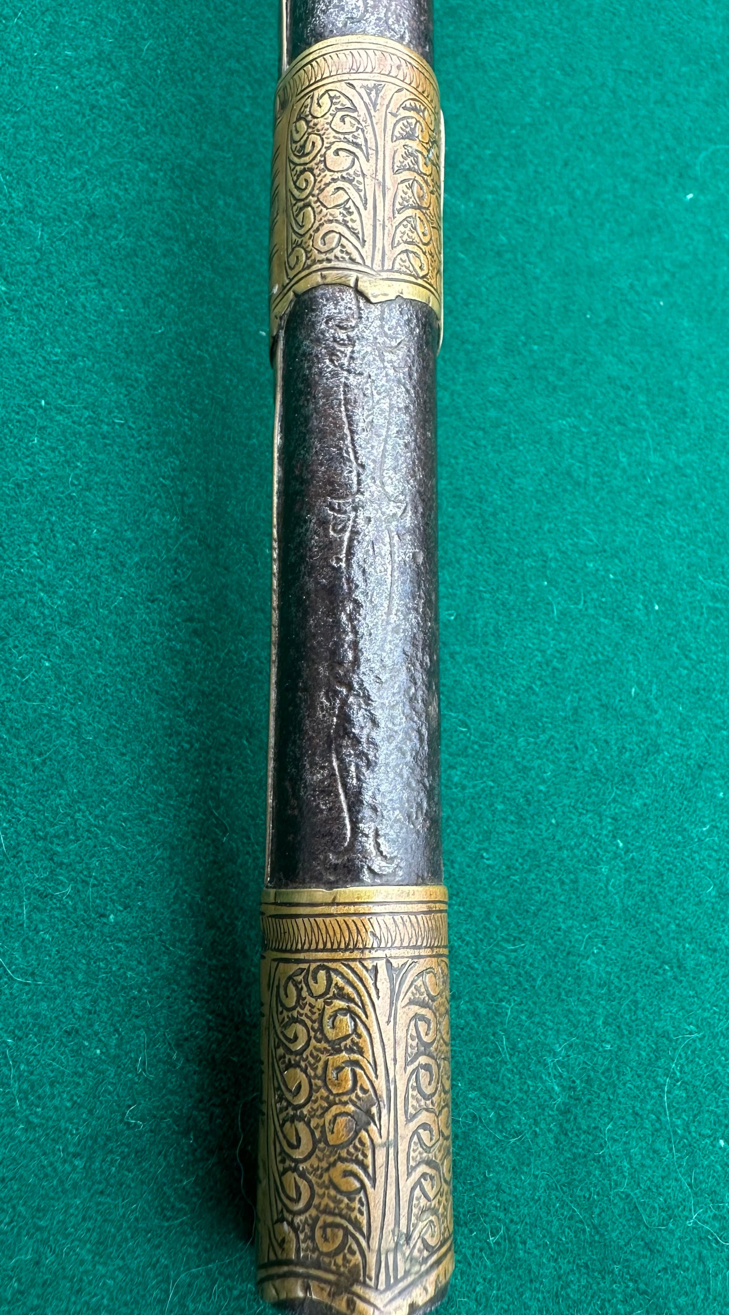 Long Barrelled Balkan "Rat Tail" Miquelet Pistol
