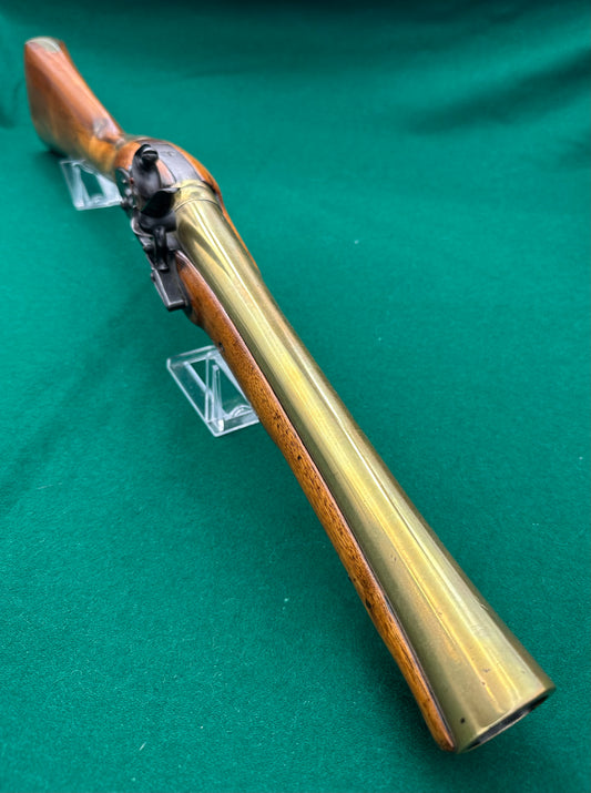 Brass Barrelled English Flintlock Blunderbuss By Williams & Powell