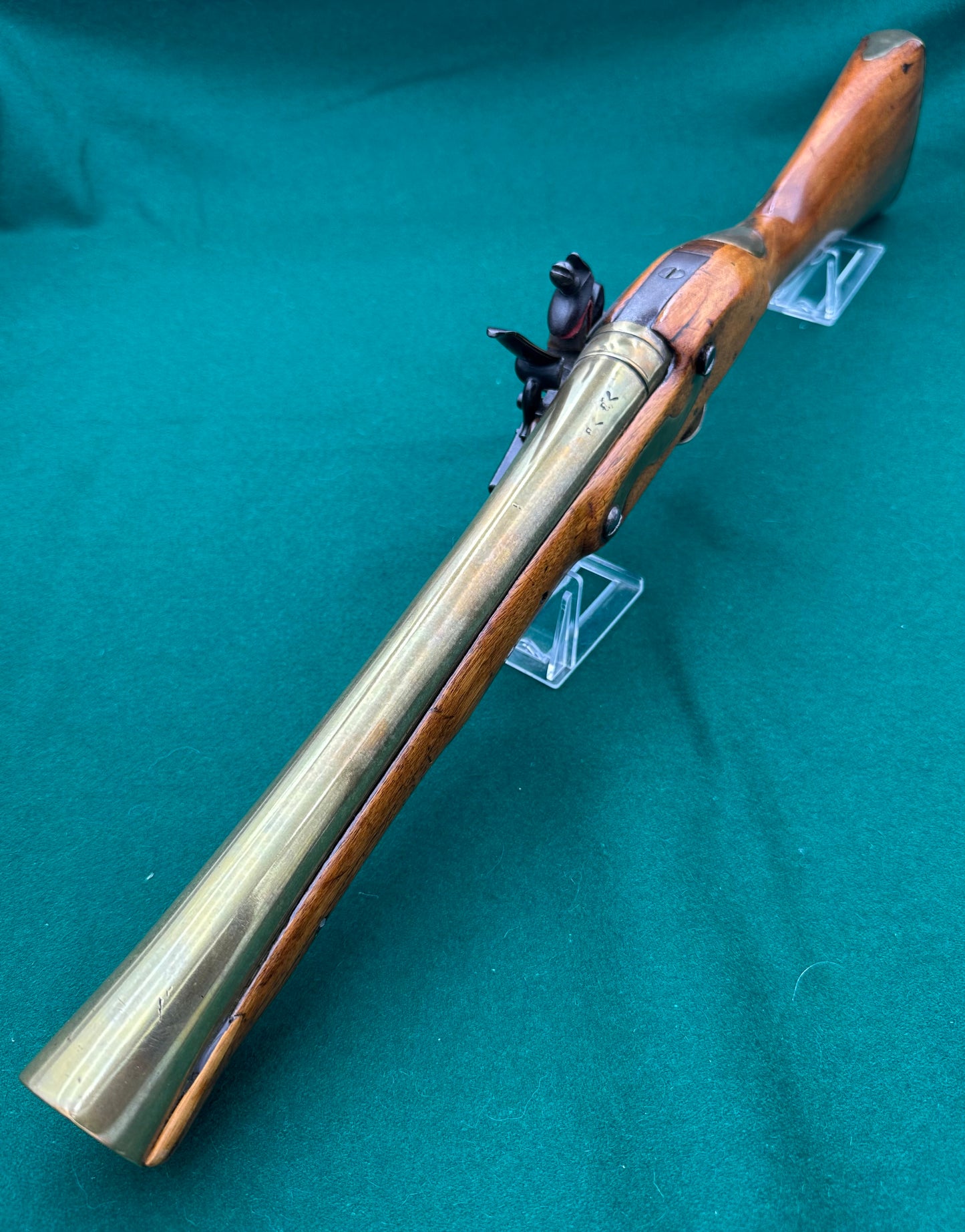 Brass Barrelled English Flintlock Blunderbuss By Williams & Powell