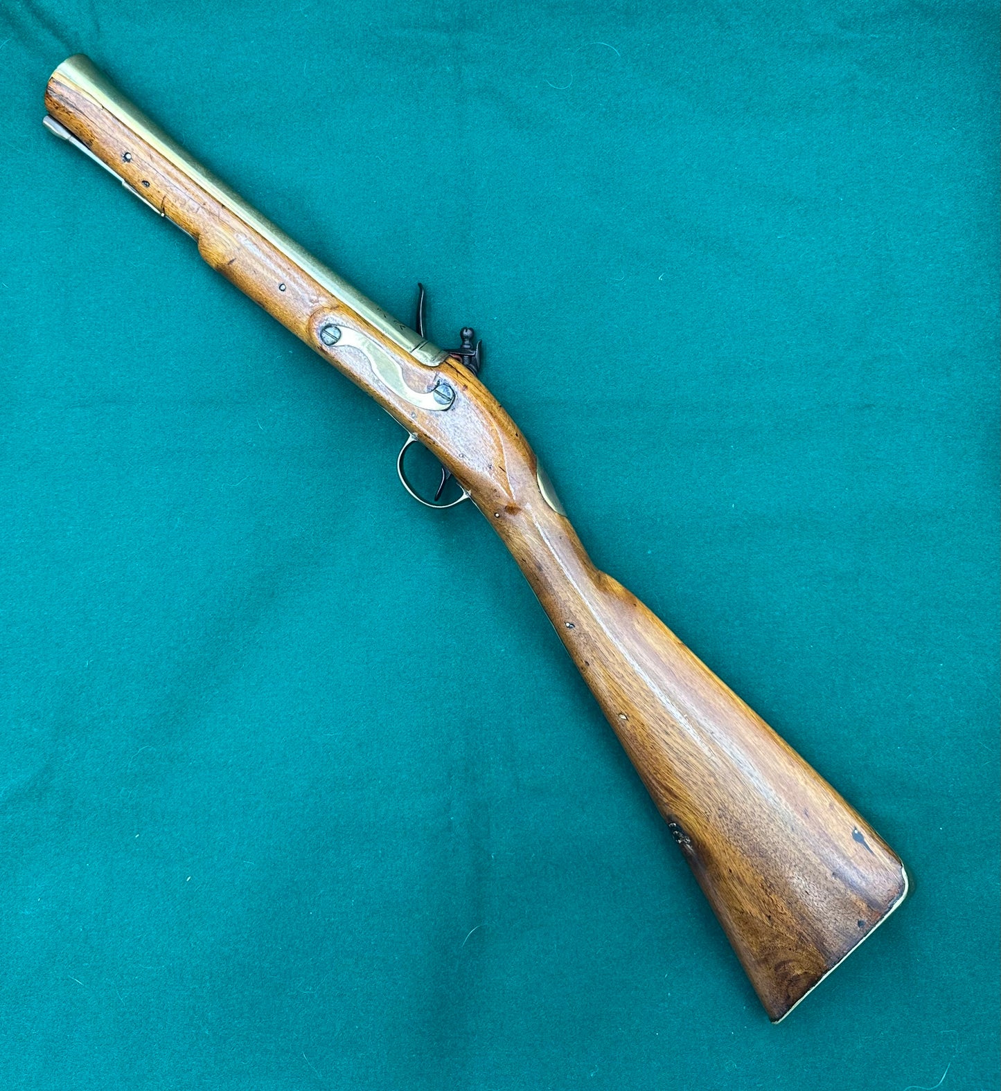 Brass Barrelled English Flintlock Blunderbuss By Williams & Powell