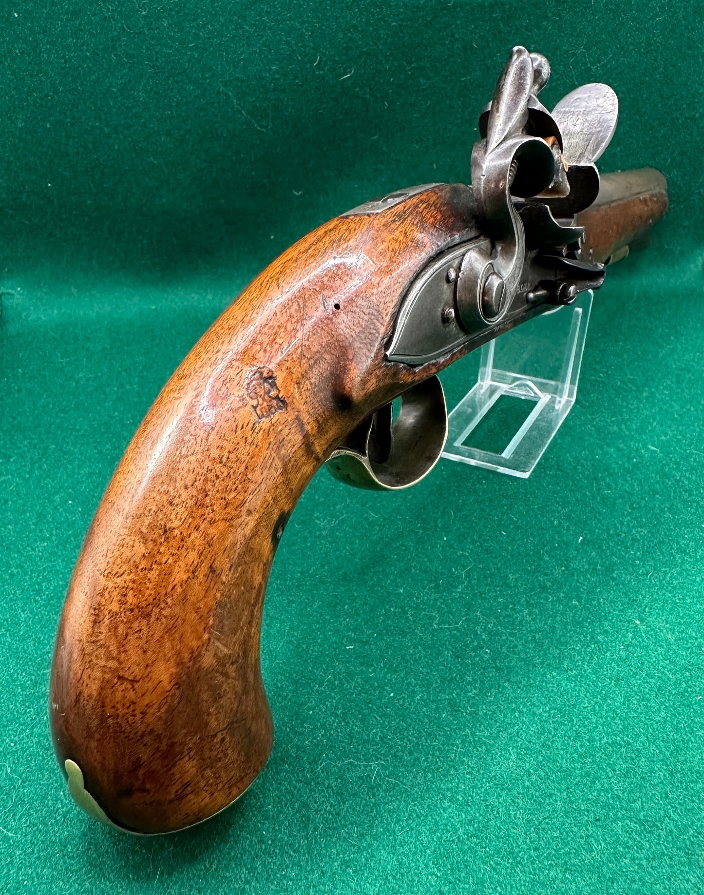 Rare Military Contract Flintlock Pistol By Wheeler