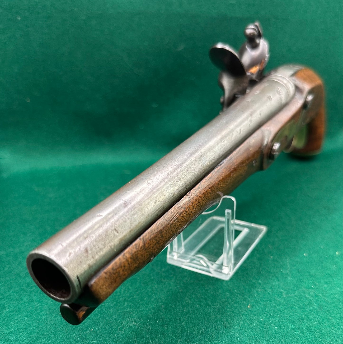 Rare Military Contract Flintlock Pistol By Wheeler