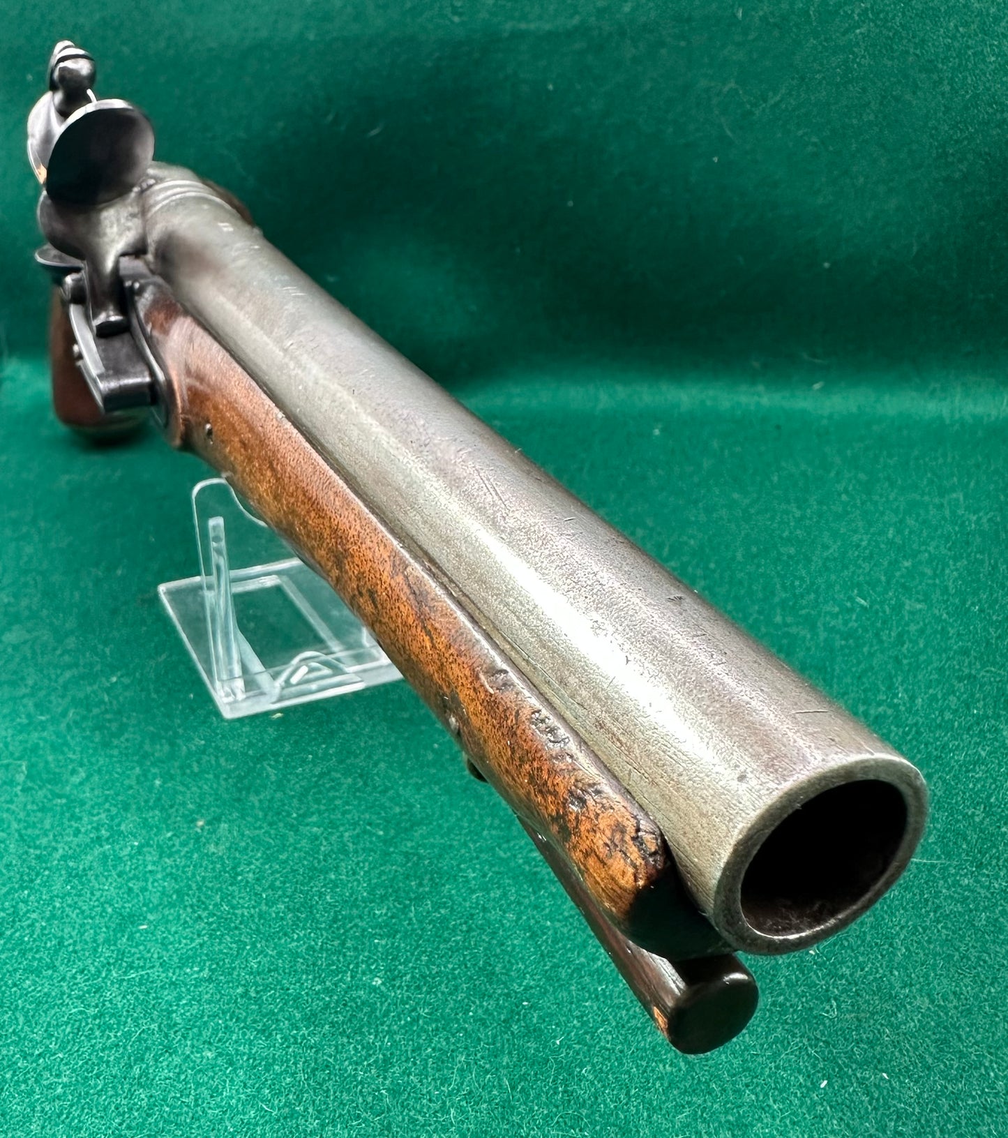 Rare Military Contract Flintlock Pistol By Wheeler