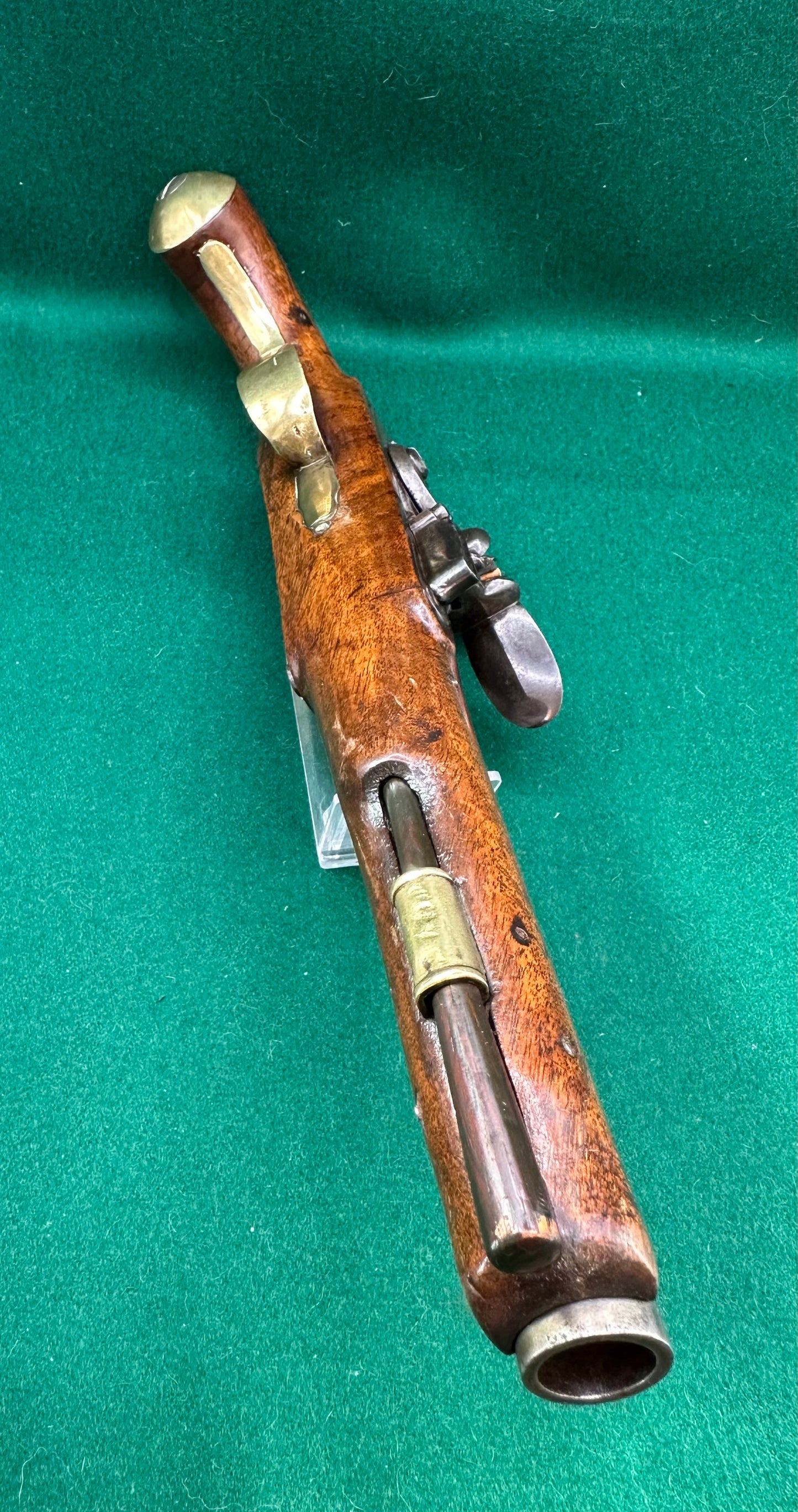 Rare Military Contract Flintlock Pistol By Wheeler