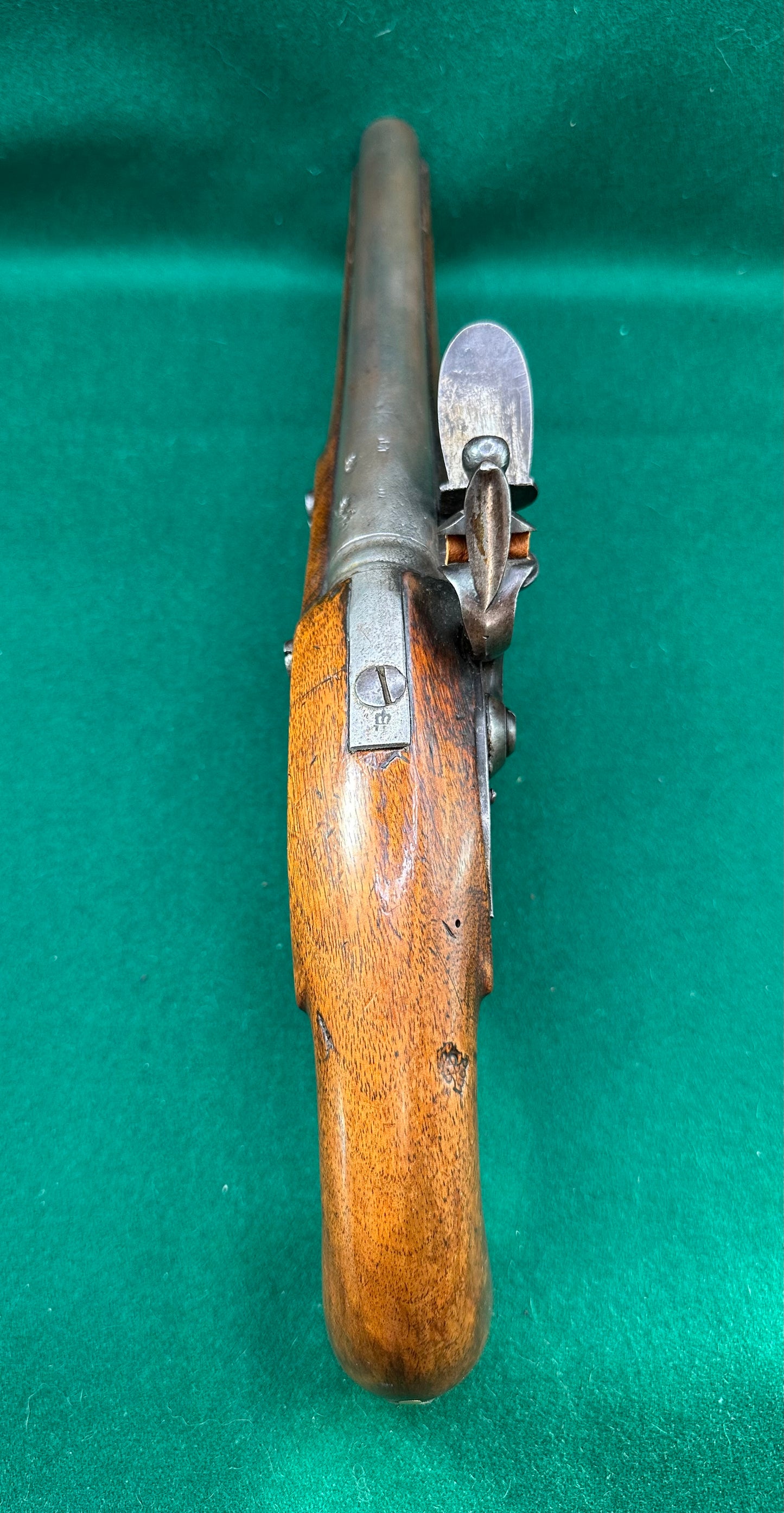 Rare Military Contract Flintlock Pistol By Wheeler