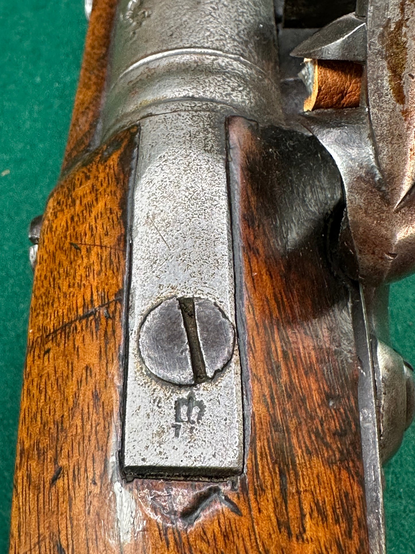 Rare Military Contract Flintlock Pistol By Wheeler