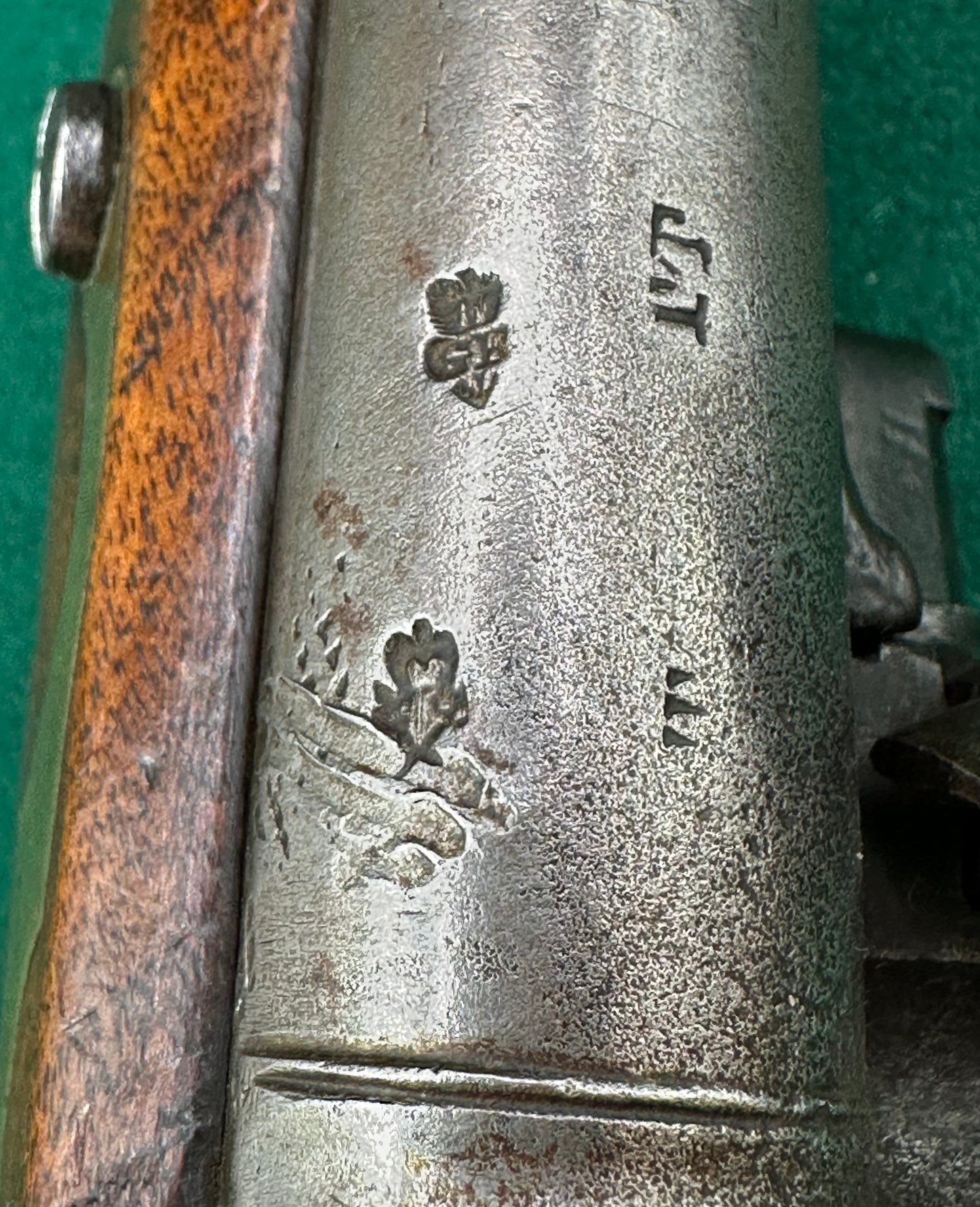 Rare Military Contract Flintlock Pistol By Wheeler