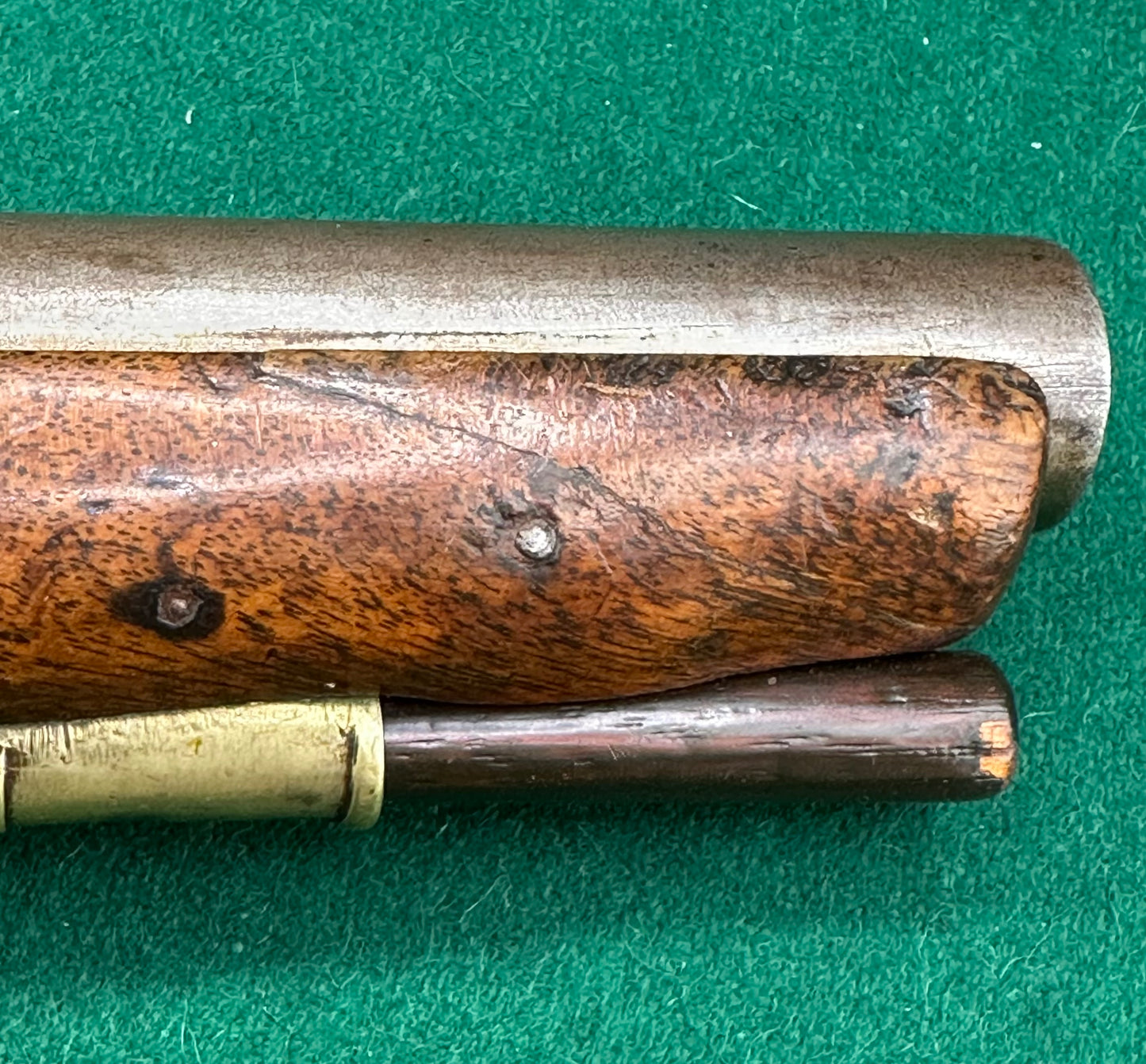Rare Military Contract Flintlock Pistol By Wheeler