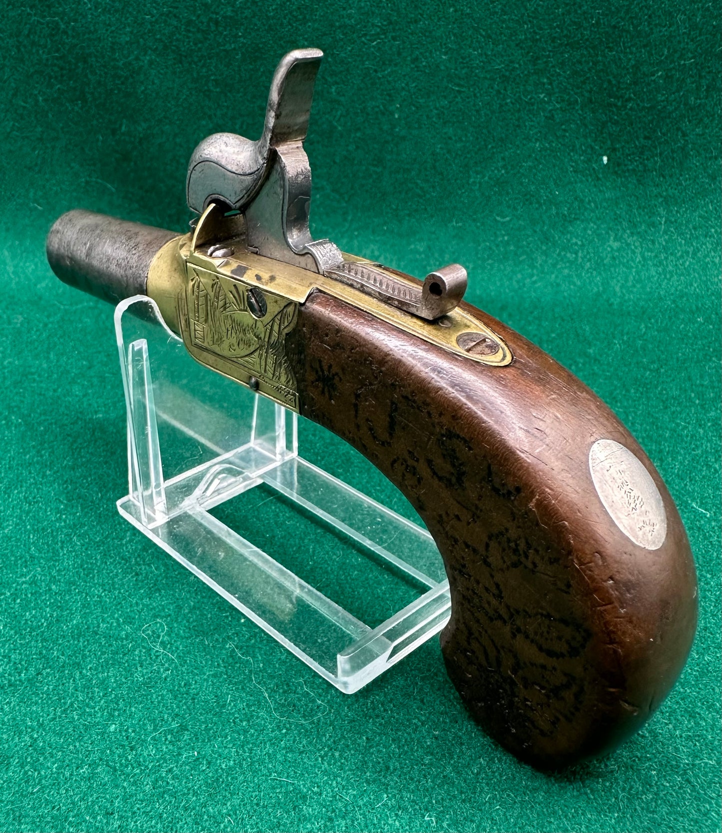 Converted Percussion Cap Pocket Pistol By Ketland & Co