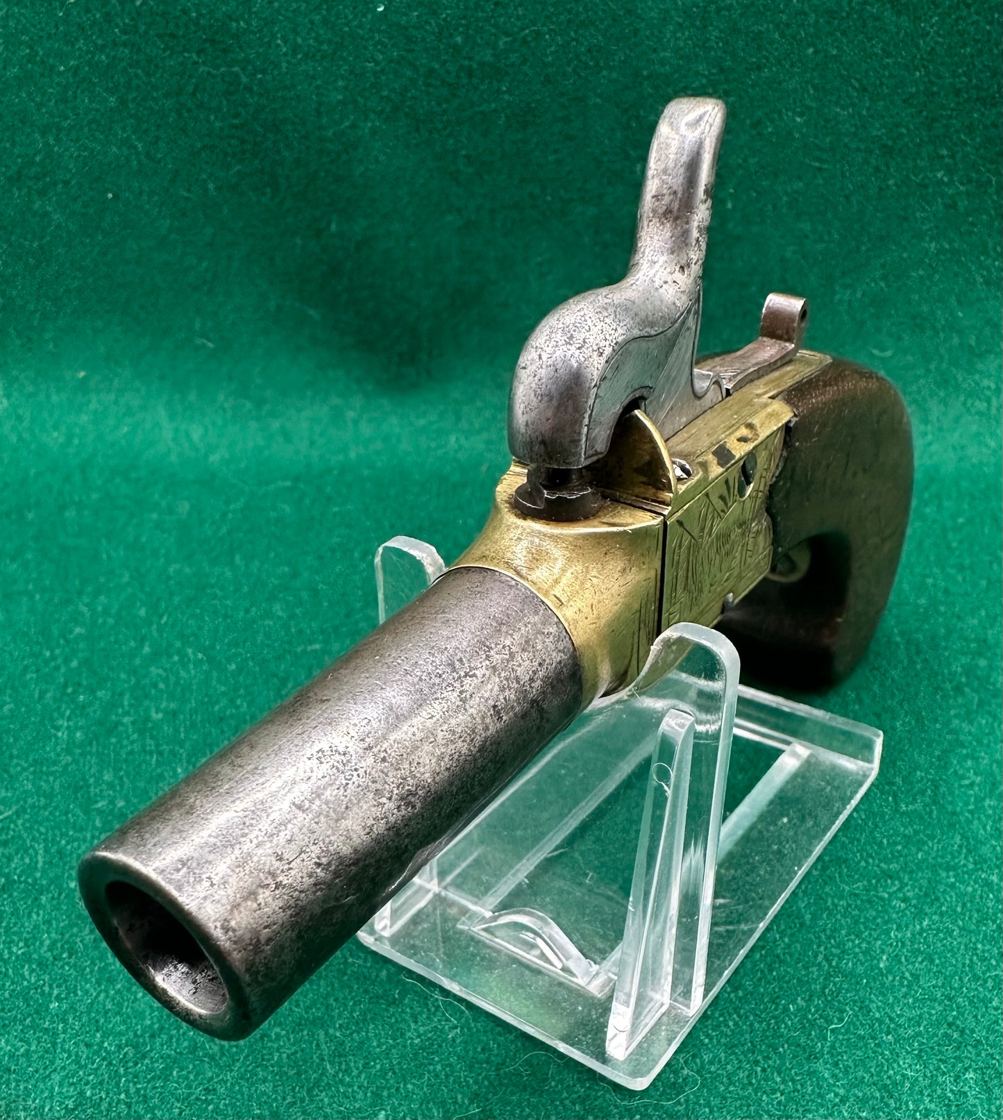 Converted Percussion Cap Pocket Pistol By Ketland & Co