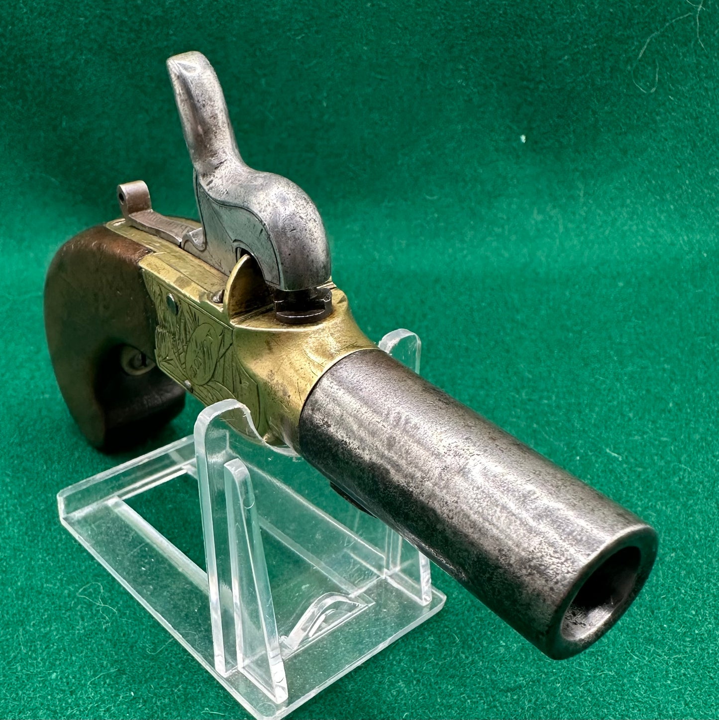 Converted Percussion Cap Pocket Pistol By Ketland & Co
