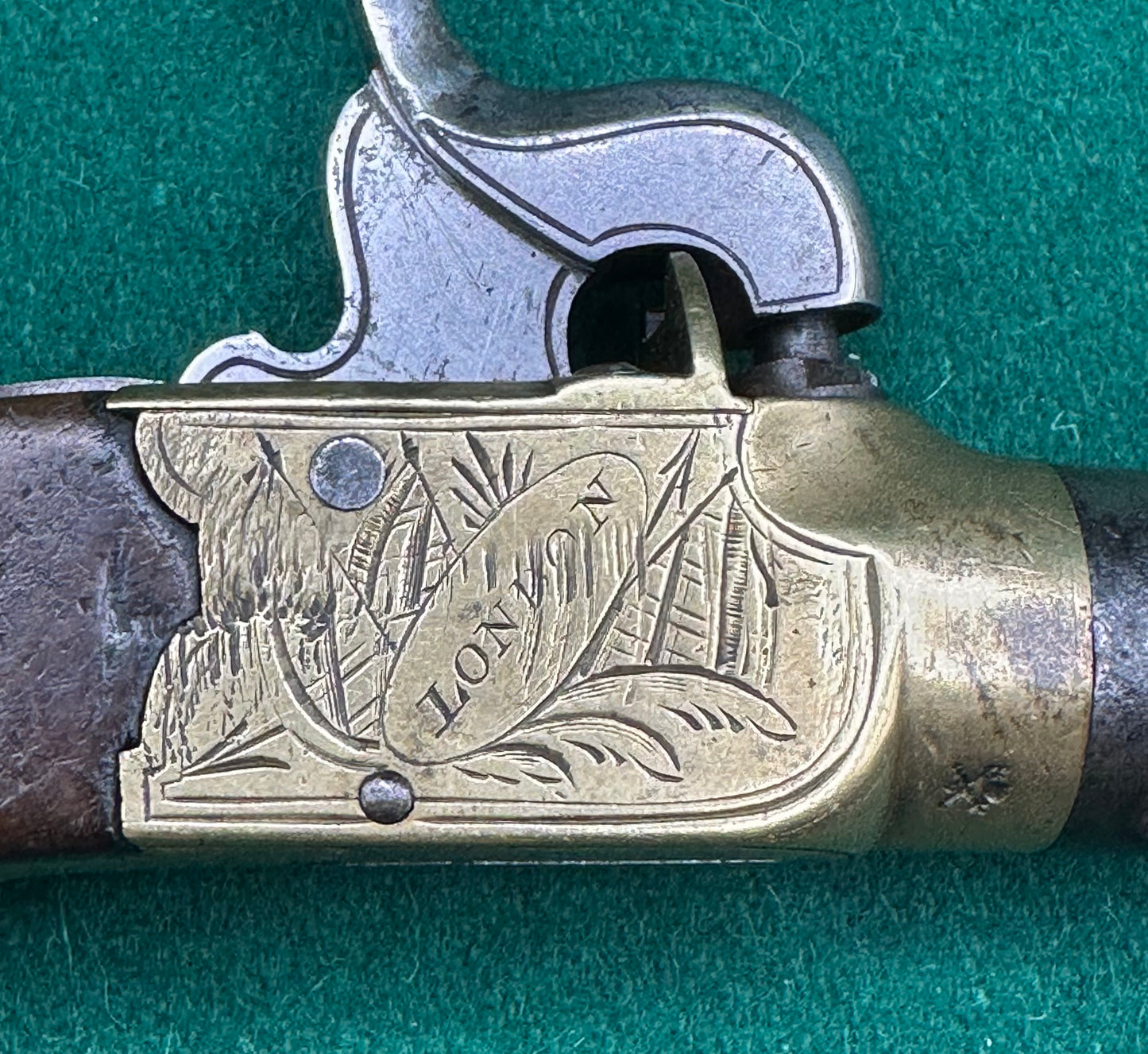 Converted Percussion Cap Pocket Pistol By Ketland & Co