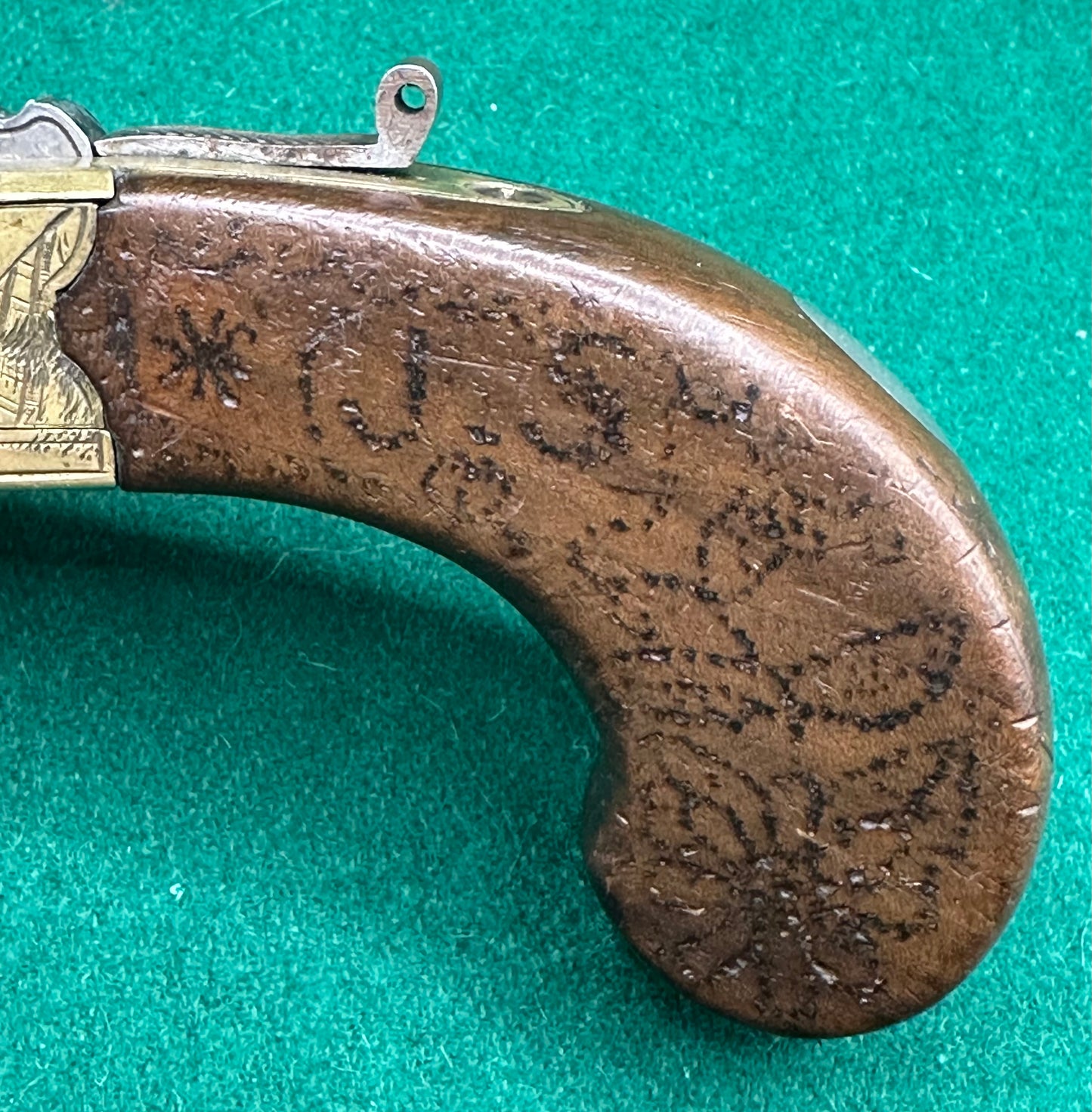 Converted Percussion Cap Pocket Pistol By Ketland & Co