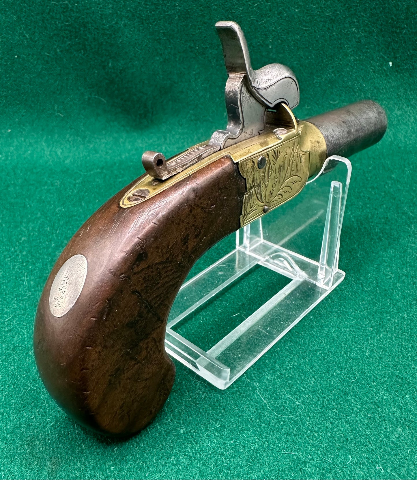 Converted Percussion Cap Pocket Pistol By Ketland & Co