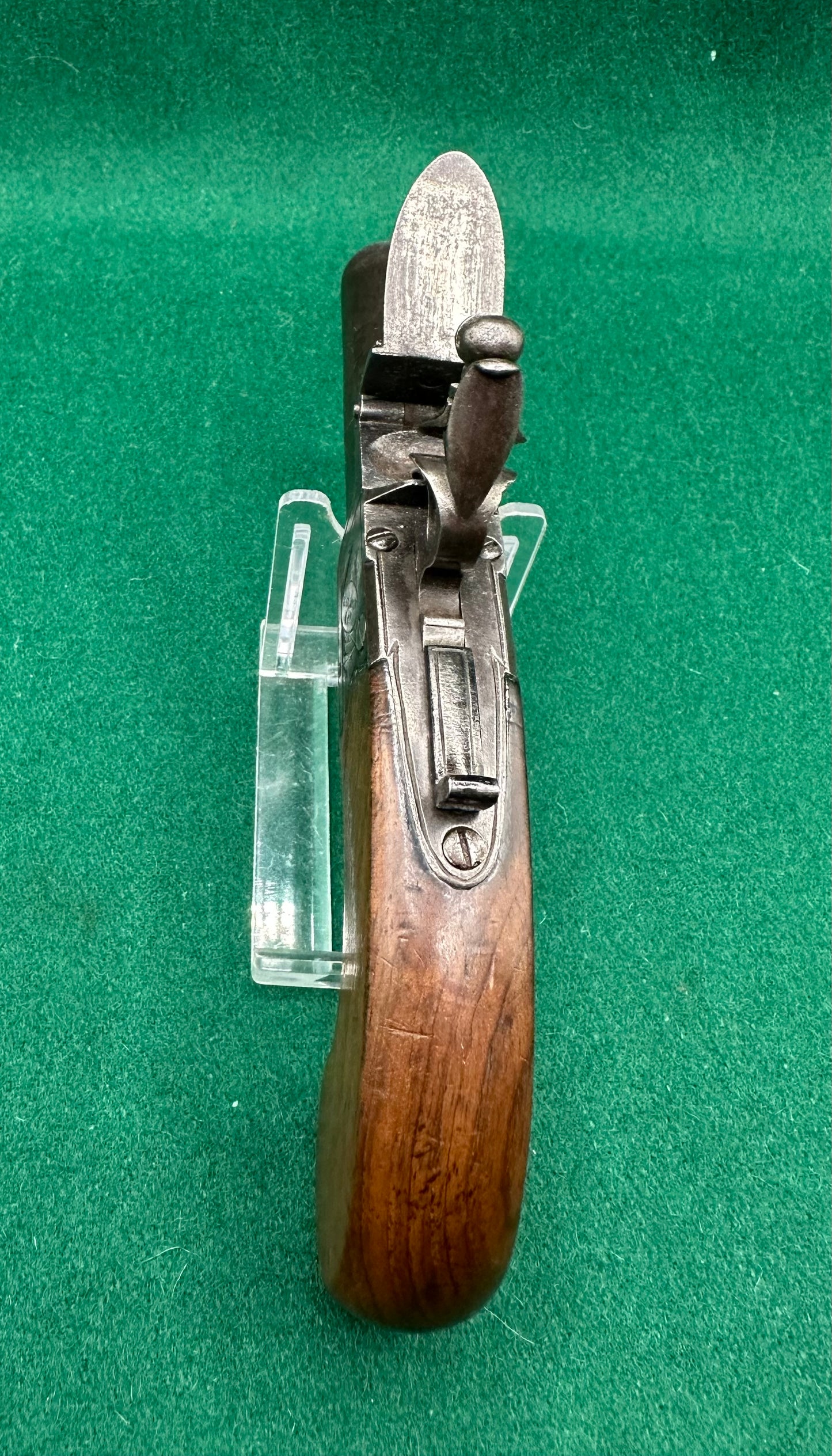 Flintlock Boxlock Pocket Pistol By Salmon & Co