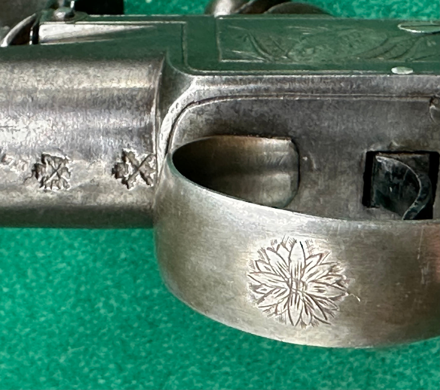Flintlock Boxlock Pocket Pistol By Salmon & Co