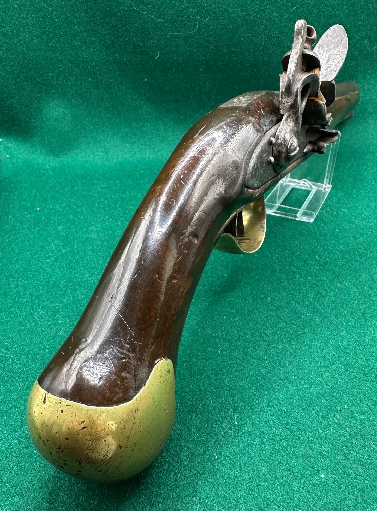 Short Sea Service 1801/16 Flintlock Pistol Signed Barnett