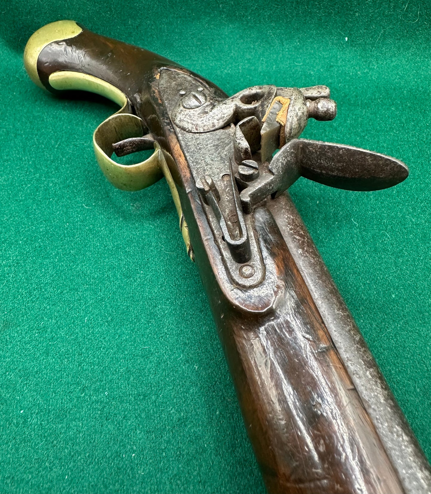Short Sea Service 1801/16 Flintlock Pistol Signed Barnett