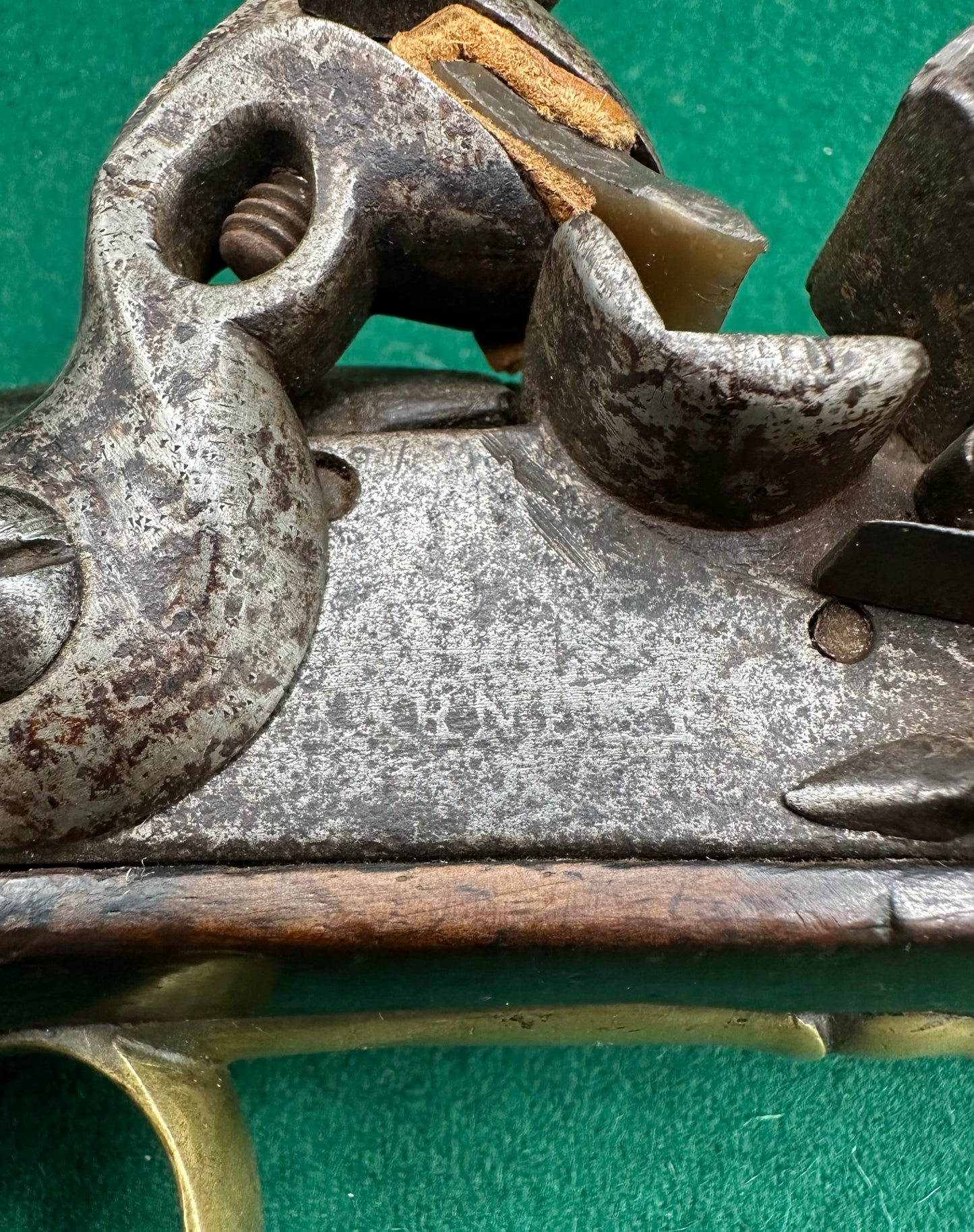 Short Sea Service 1801/16 Flintlock Pistol Signed Barnett
