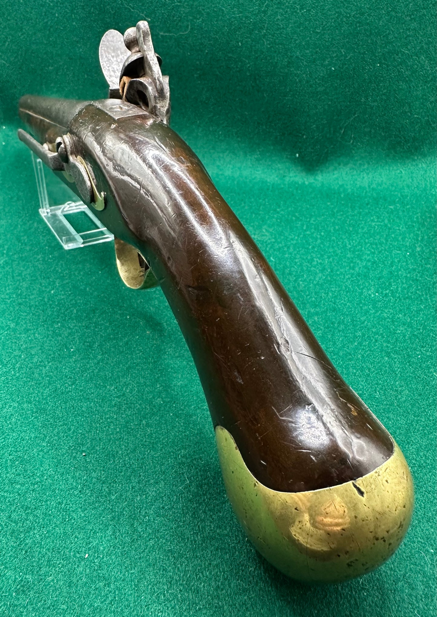 Short Sea Service 1801/16 Flintlock Pistol Signed Barnett
