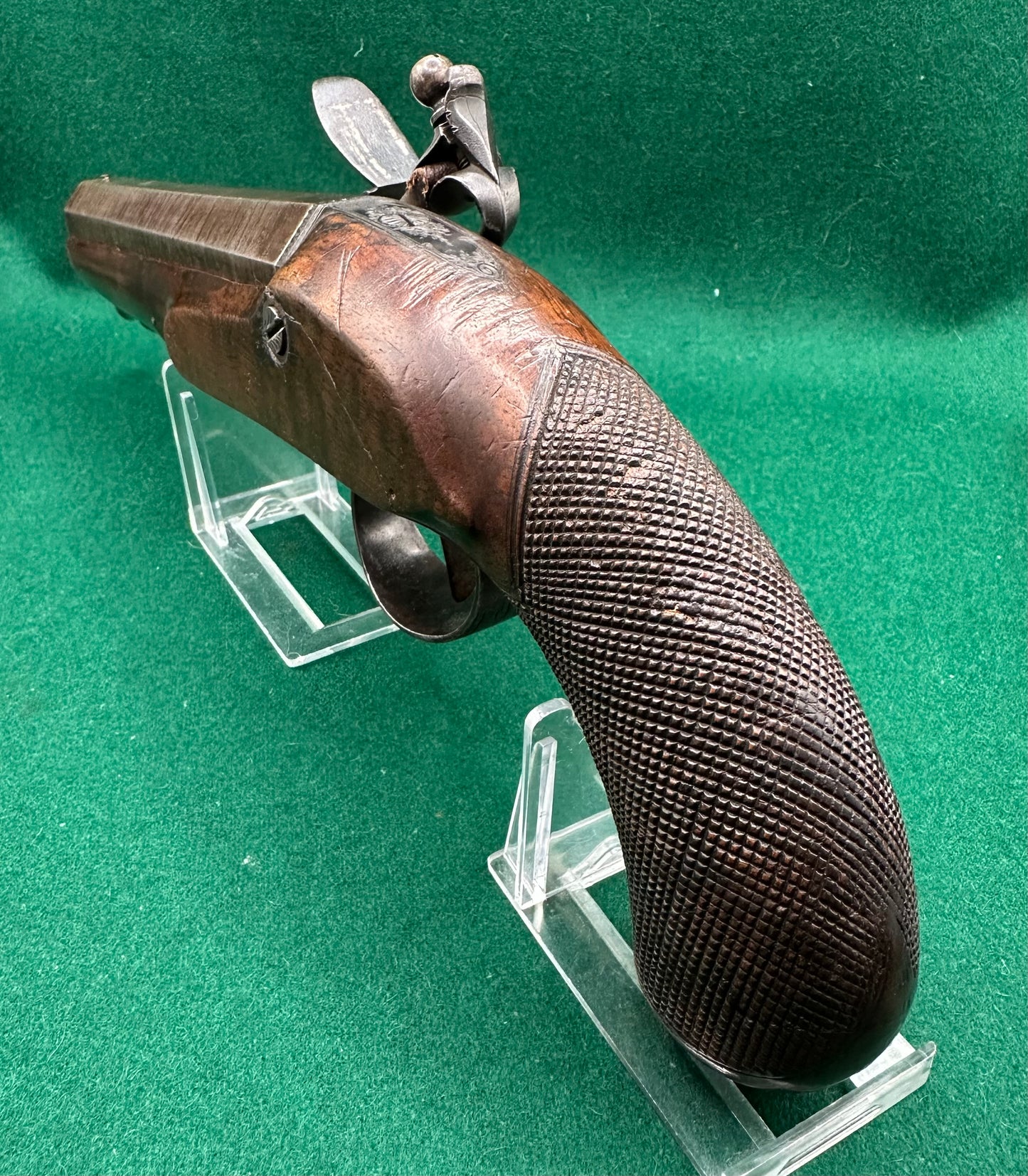 Manstopper Flintlock Pistol By R Johnston
