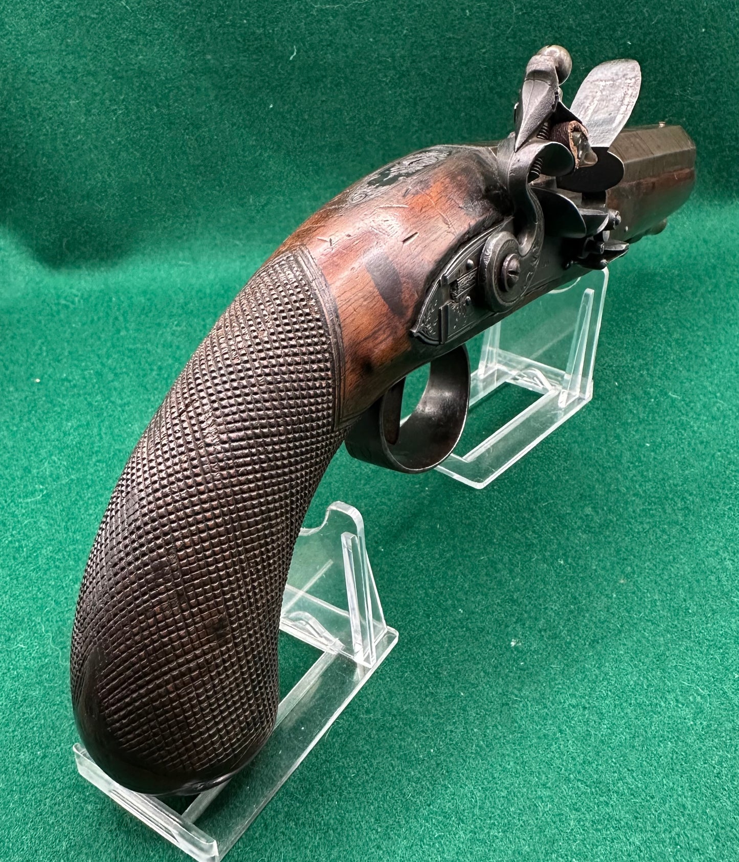 Manstopper Flintlock Pistol By R Johnston