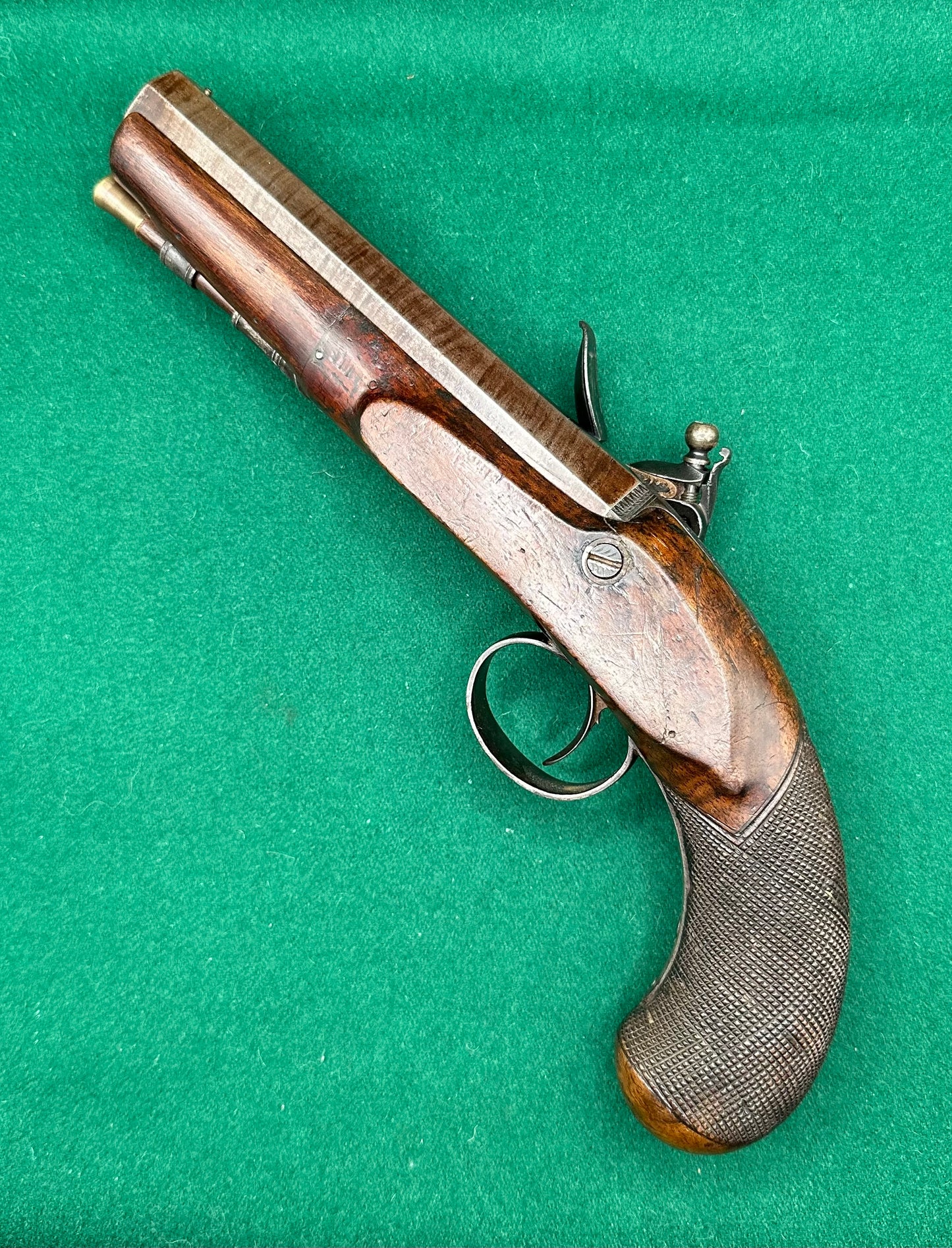 Manstopper Flintlock Pistol By R Johnston