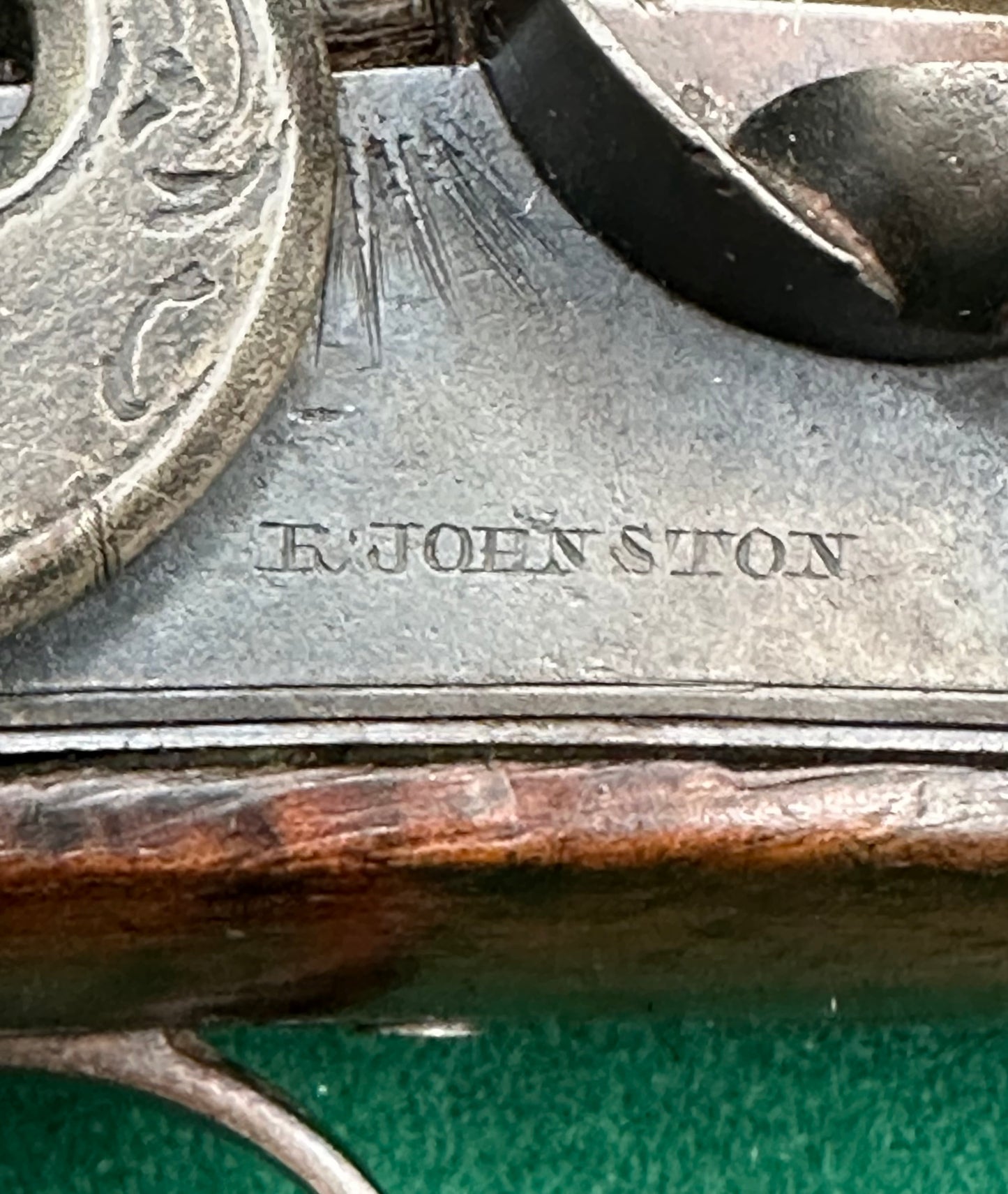 Manstopper Flintlock Pistol By R Johnston