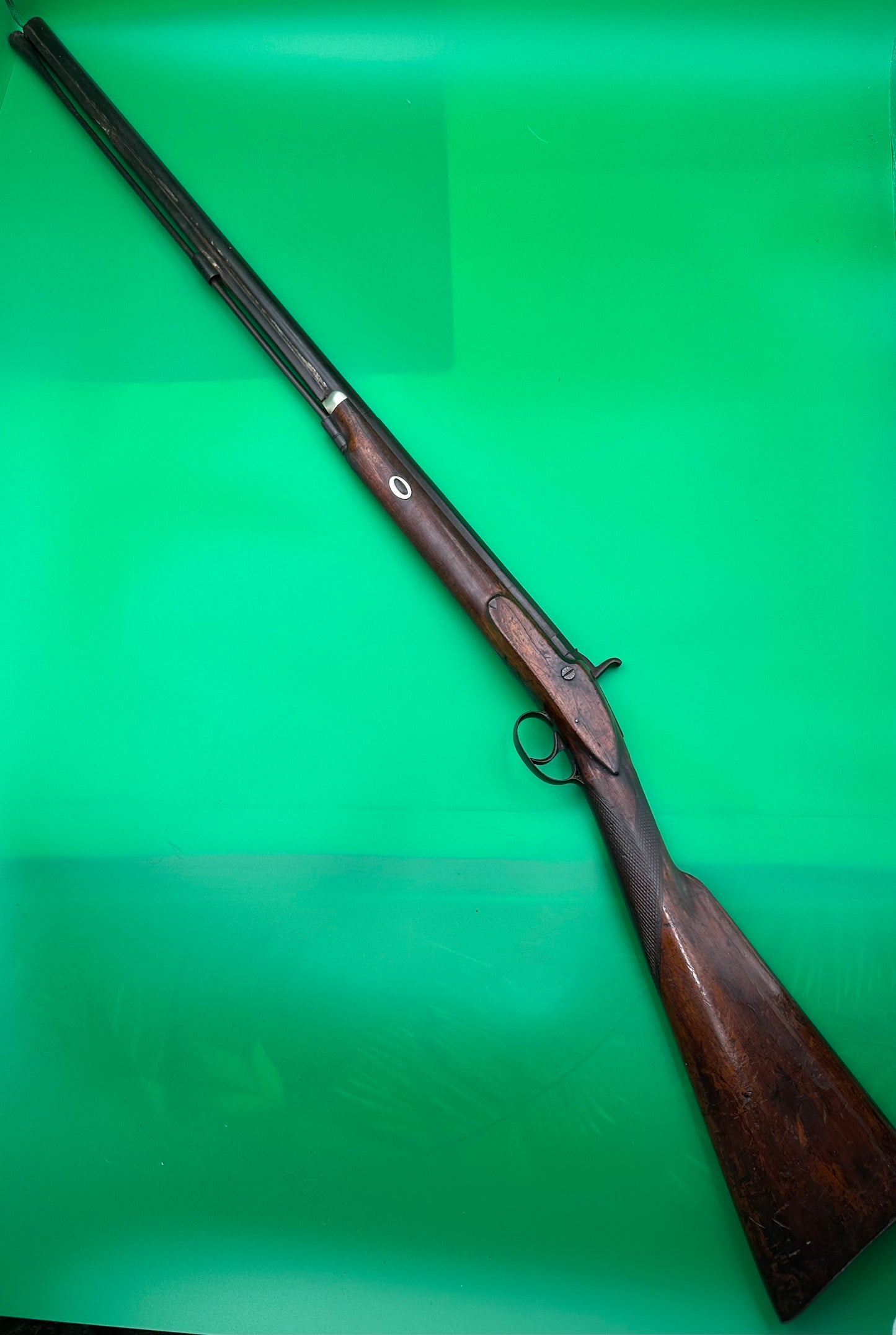 Half Stocked Percussion Cap Sporting Gun By Hayward & Son, Tewkesbury