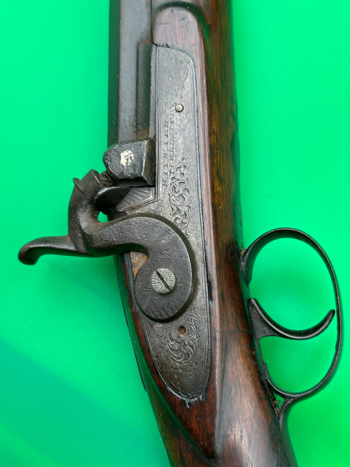 Half Stocked Percussion Cap Sporting Gun By Hayward & Son, Tewkesbury
