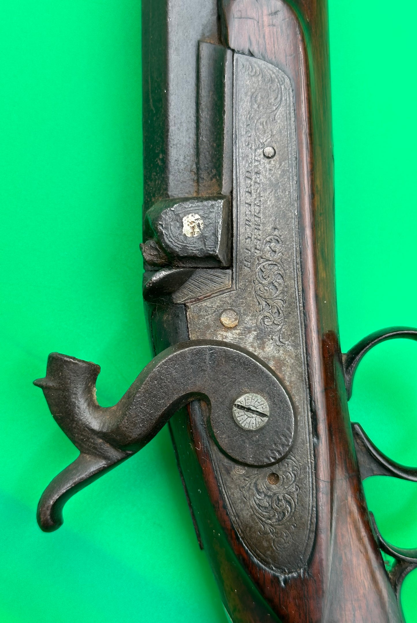 Half Stocked Percussion Cap Sporting Gun By Hayward & Son, Tewkesbury