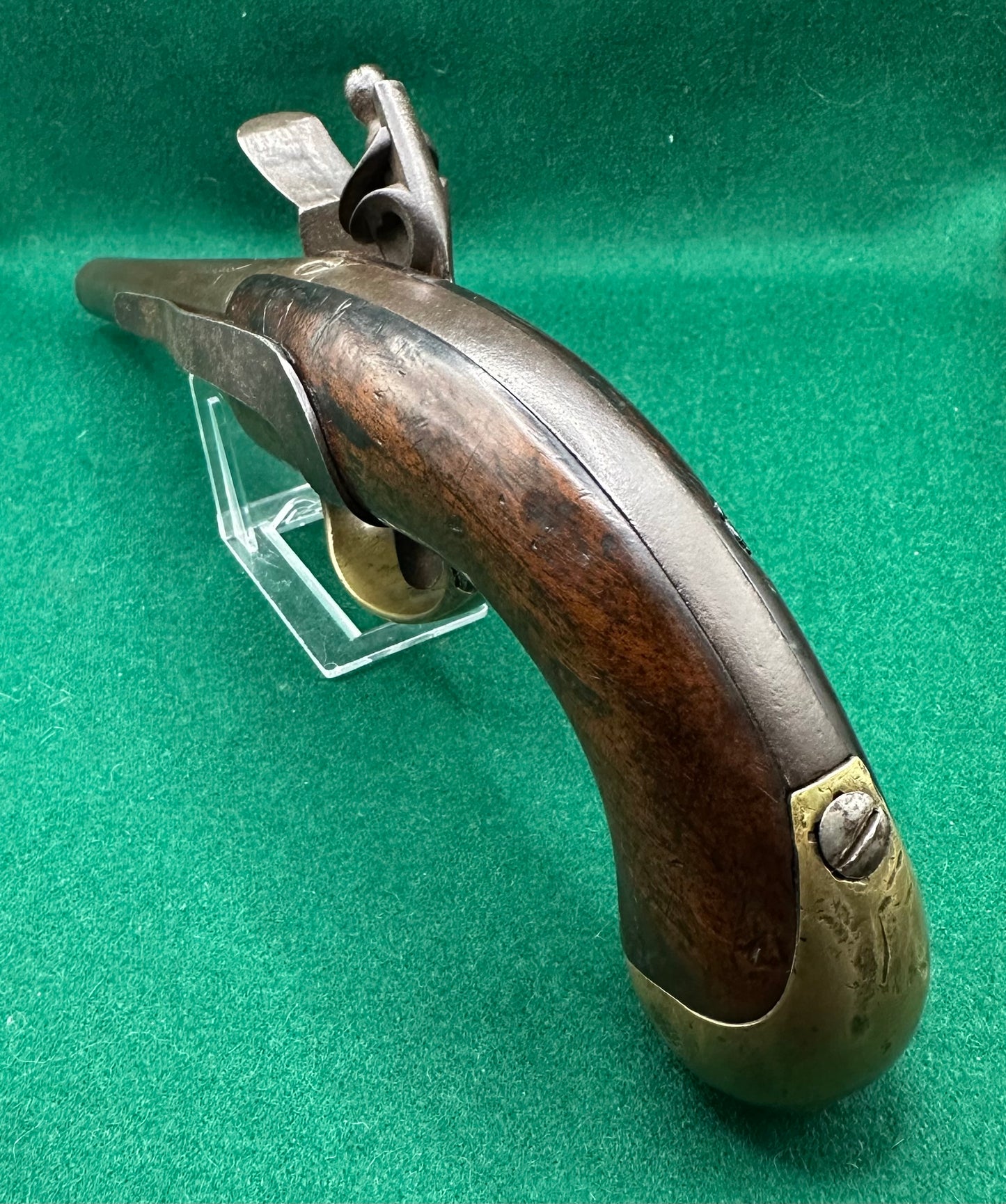 French M1777 Flintlock Cavalry Pistol From The Mauberge Arsenal