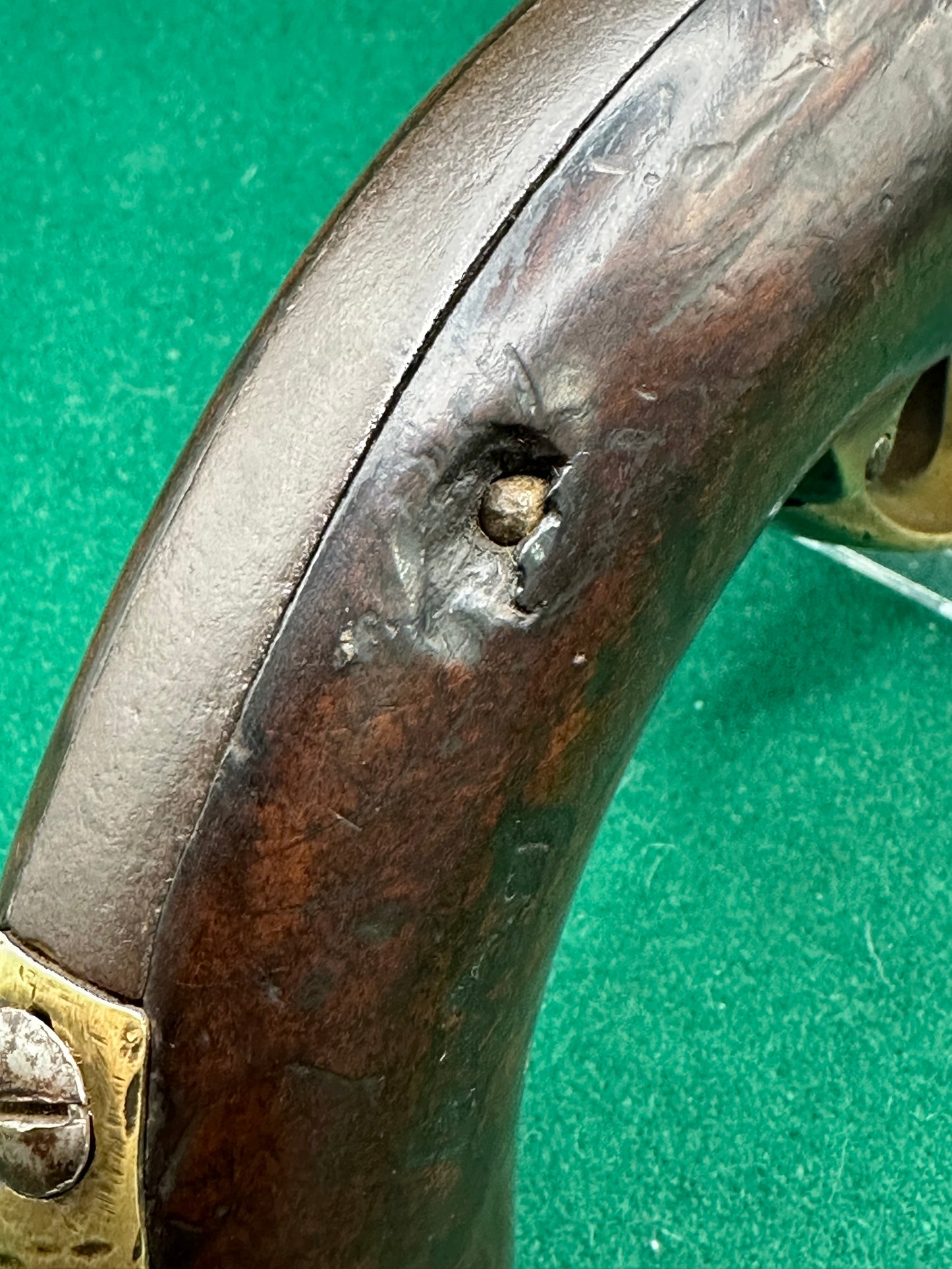 French M1777 Flintlock Cavalry Pistol From The Mauberge Arsenal